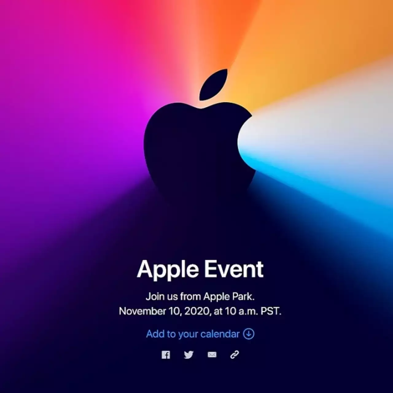 Apple готовит «Ещё кое-что». Презентация пройдёт уже 10 ноября Apple готовит «Ещё кое-что». Презентация пройдёт уже 10 ноября