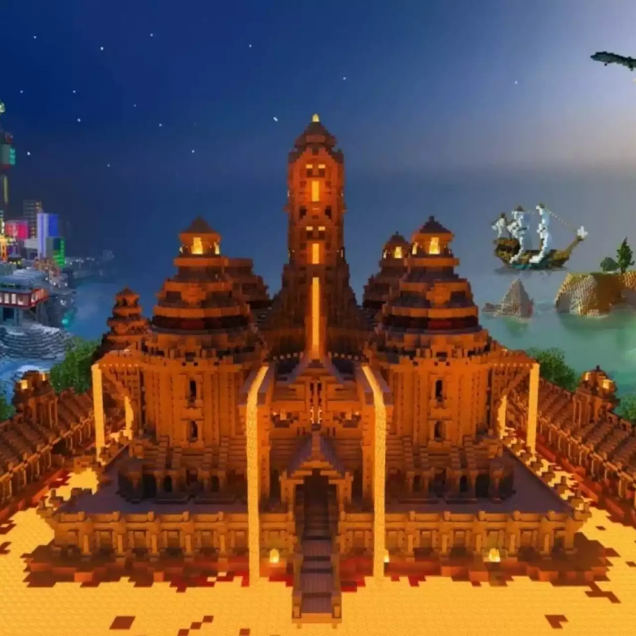 Самые восхитительные реальные здания, возведенные в Minecraft Самые восхитительные реальные здания, возведенные в Minecraft