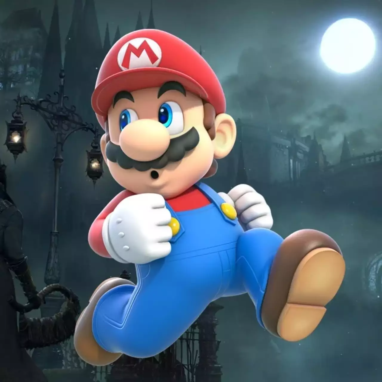 Художник объединил Bloodborne и Super Mario. Такой жути вы еще не видели Художник объединил Bloodborne и Super Mario. Такой жути вы еще не видели