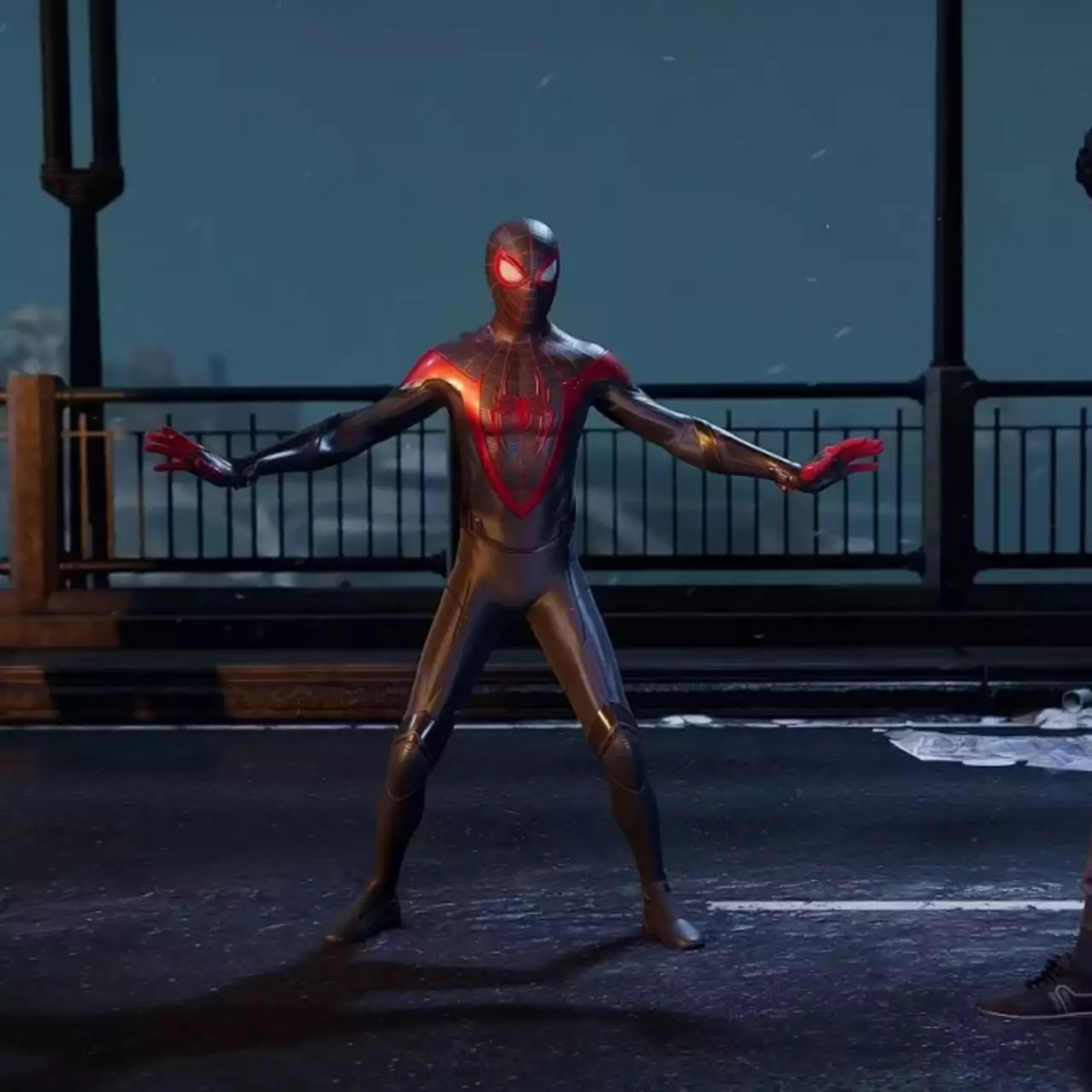 Бои с кибербандитами и Носорогом. Показали новый ролик Marvel's Spider-Man: Miles Morales Бои с кибербандитами и Носорогом. Показали новый ролик Marvel's Spider-Man: Miles Morales