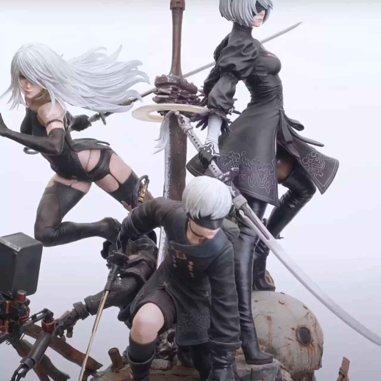 В будущем году выйдут три новые фигурки по NieR: Automata. Самая дешёвая стоит почти как две PS5 В будущем году выйдут три новые фигурки по NieR: Automata. Самая дешёвая стоит почти как две PS5