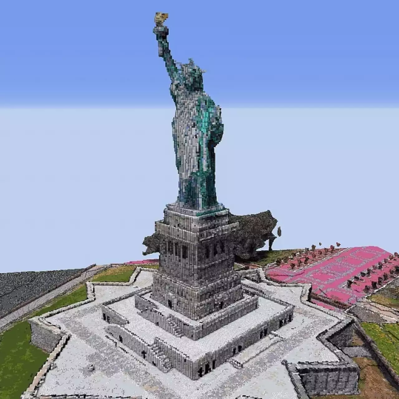 Энтузиаст изобрел способ переносить в Minecraft места из реального мира. Google не одобряет Энтузиаст изобрел способ переносить в Minecraft места из реального мира. Google не одобряет