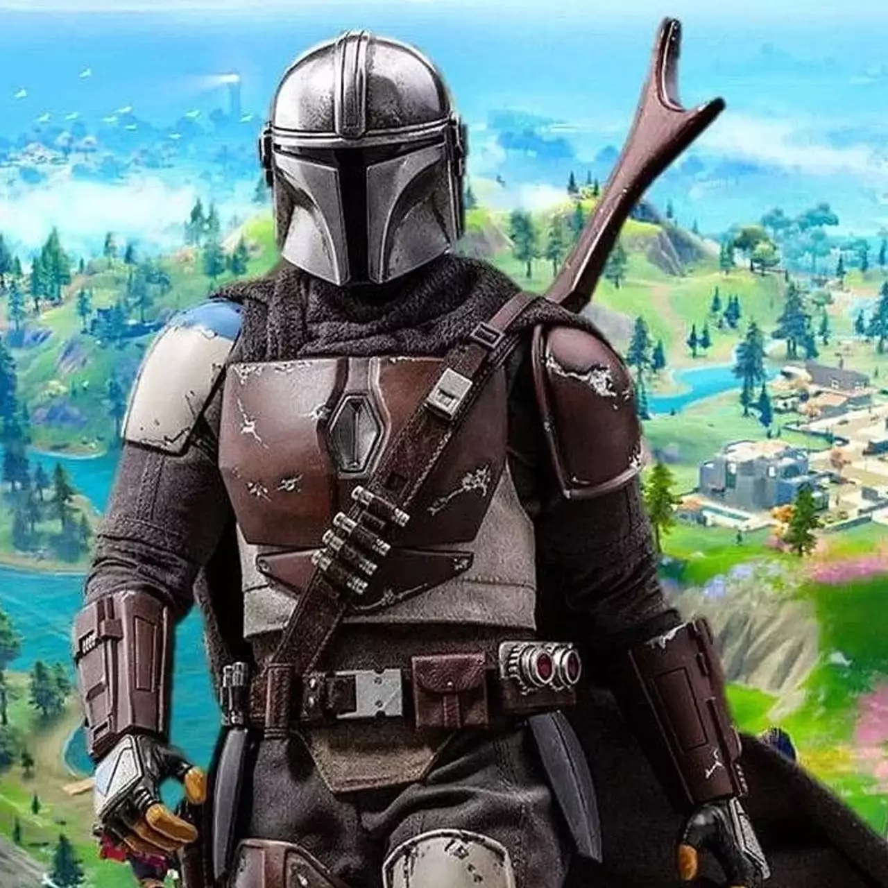 В «Эпицентре» Fortnite появились Мандалорец и малыш Йода В «Эпицентре» Fortnite появились Мандалорец и малыш Йода