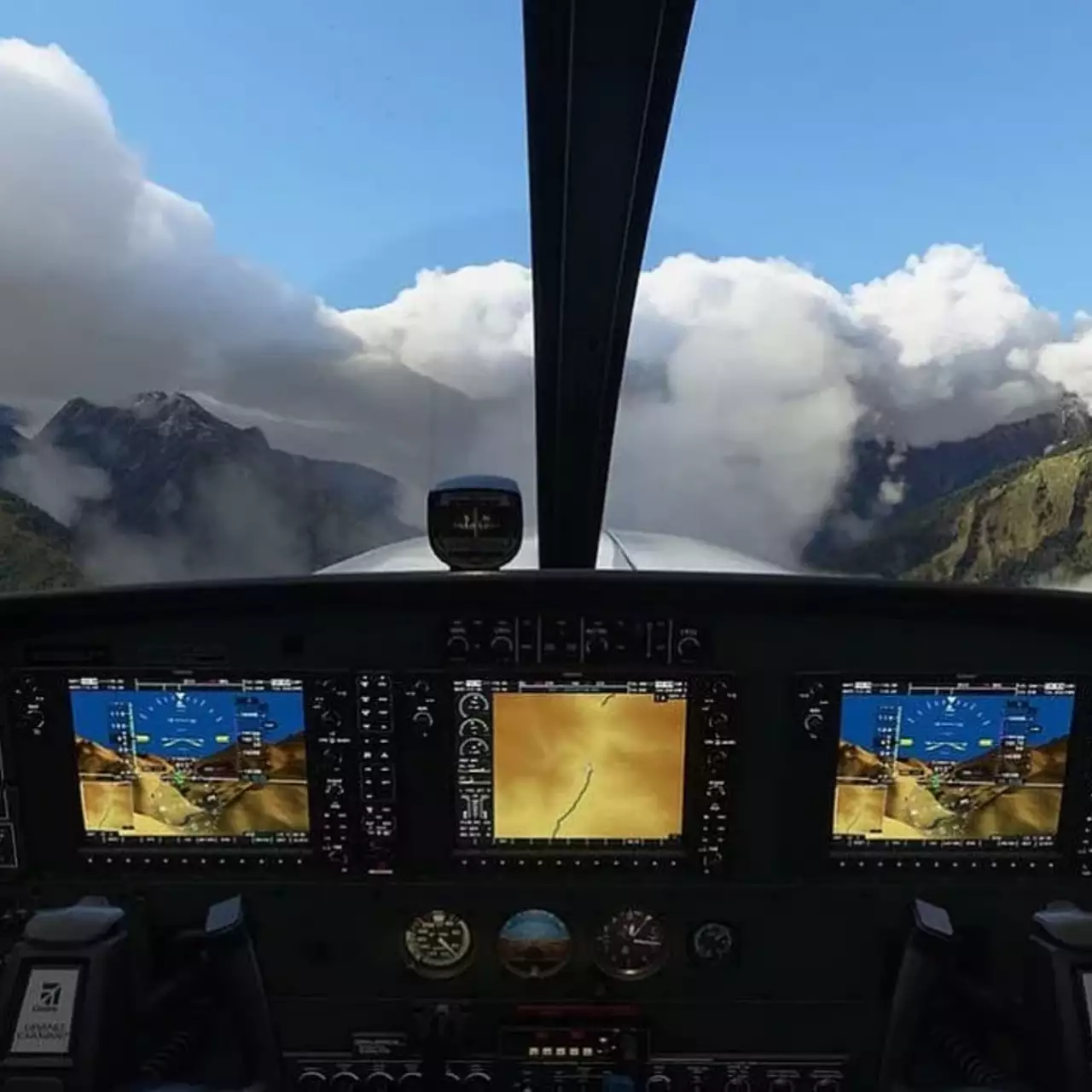 Пассажир сыграл в Microsoft Flight Simulator, сидя в реальном самолете, и показал разницу — видео