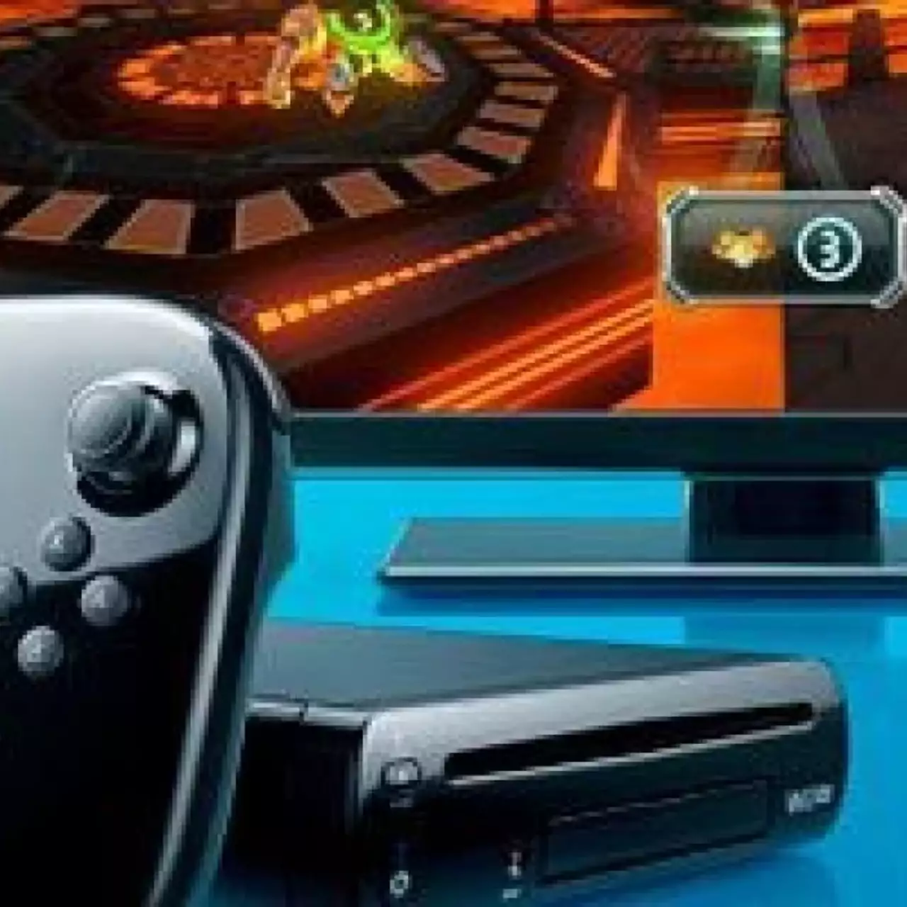 Wii игры идут намного лучше с Wii U и HDTV телевизором