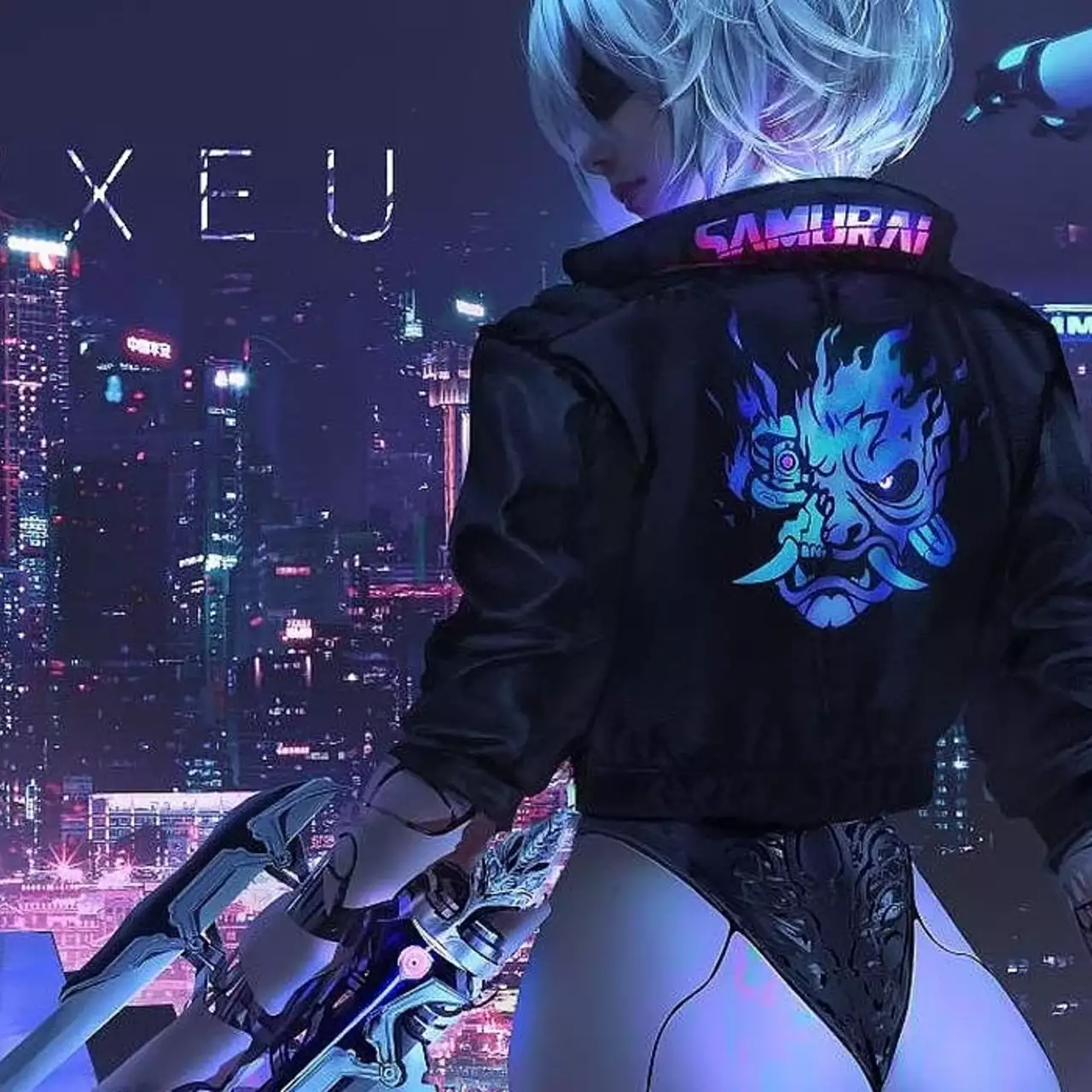 Фанат показал горячую 2B в декорациях Cyberpunk 2077 и пробился в топы Reddit