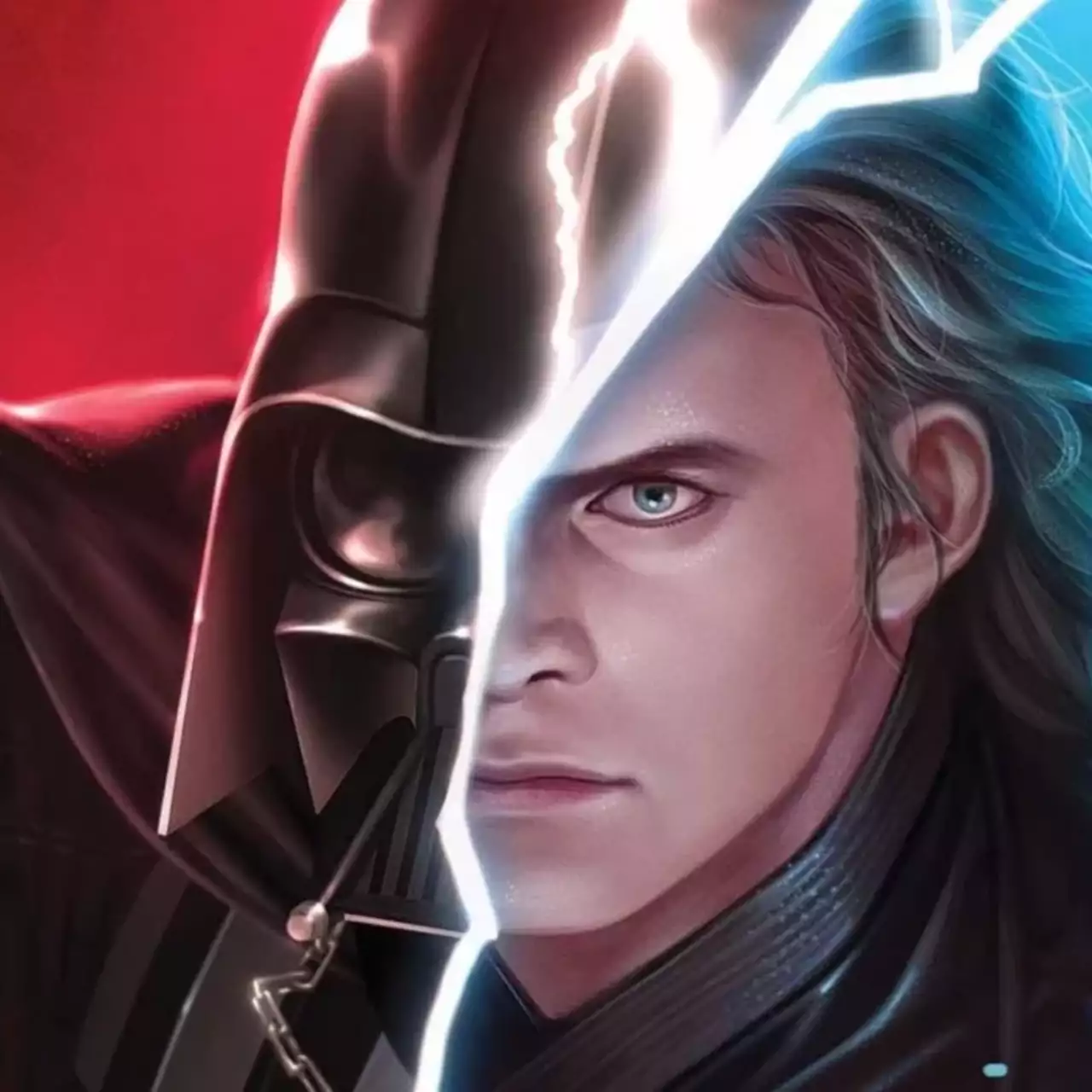 Bosslogic превратил Люка Скайуокера в брутального Дарта Вейдера: у него красные глаза и длинные волосы Bosslogic превратил Люка Скайуокера в брутального Дарта Вейдера: у него красные глаза и длинные волосы