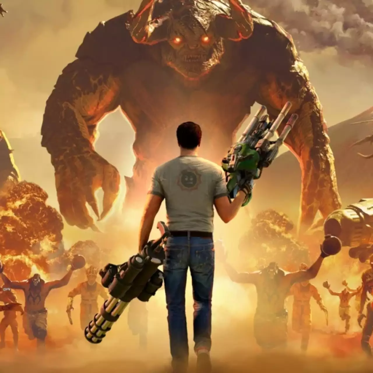 Новый патч для Serious Sam 4 добавил в игру режим выживания и рождественское событие Новый патч для Serious Sam 4 добавил в игру режим выживания и рождественское событие