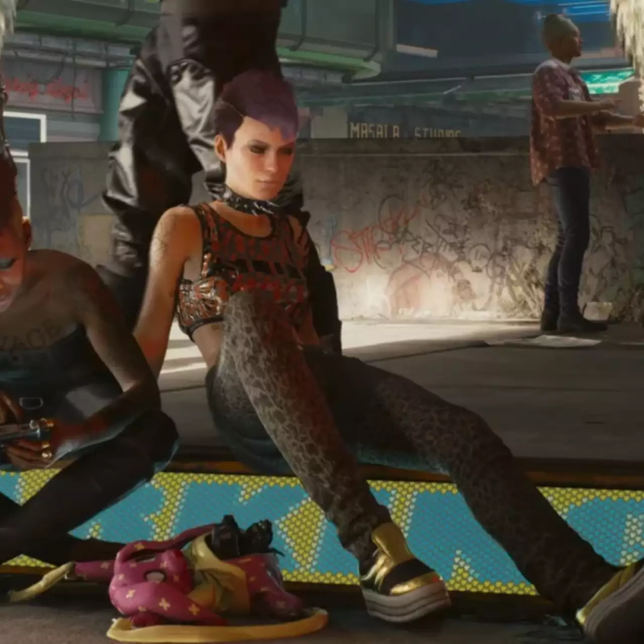 Лица детей в Cyberpunk 2077 выглядят очень странно. Похоже, авторы сэкономили на их разработке Лица детей в Cyberpunk 2077 выглядят очень странно. Похоже, авторы сэкономили на их разработке