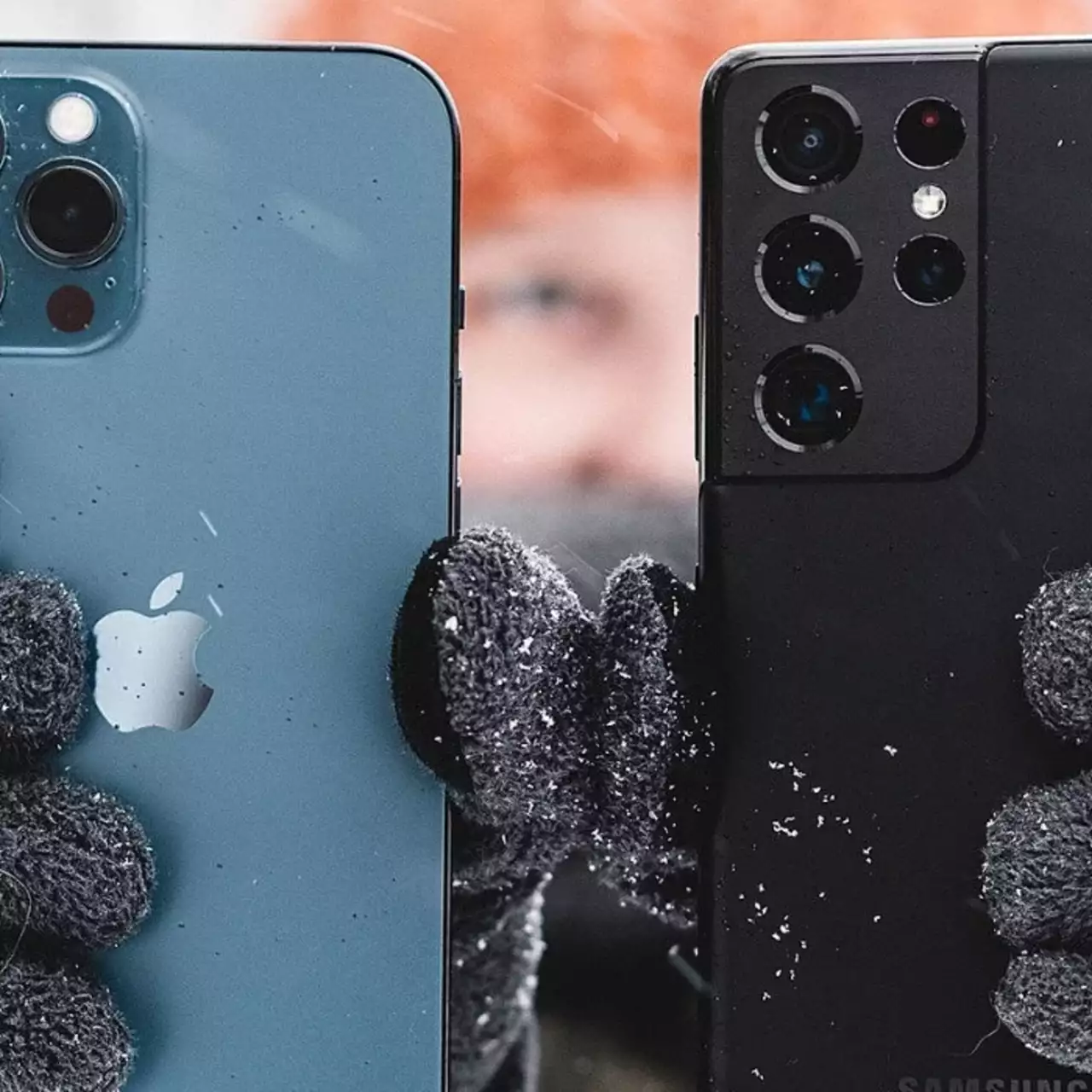 Камеры Samsung Galaxy S21 Ultra и iPhone 12 Pro Max сравнили на видео Камеры Samsung Galaxy S21 Ultra и iPhone 12 Pro Max сравнили на видео