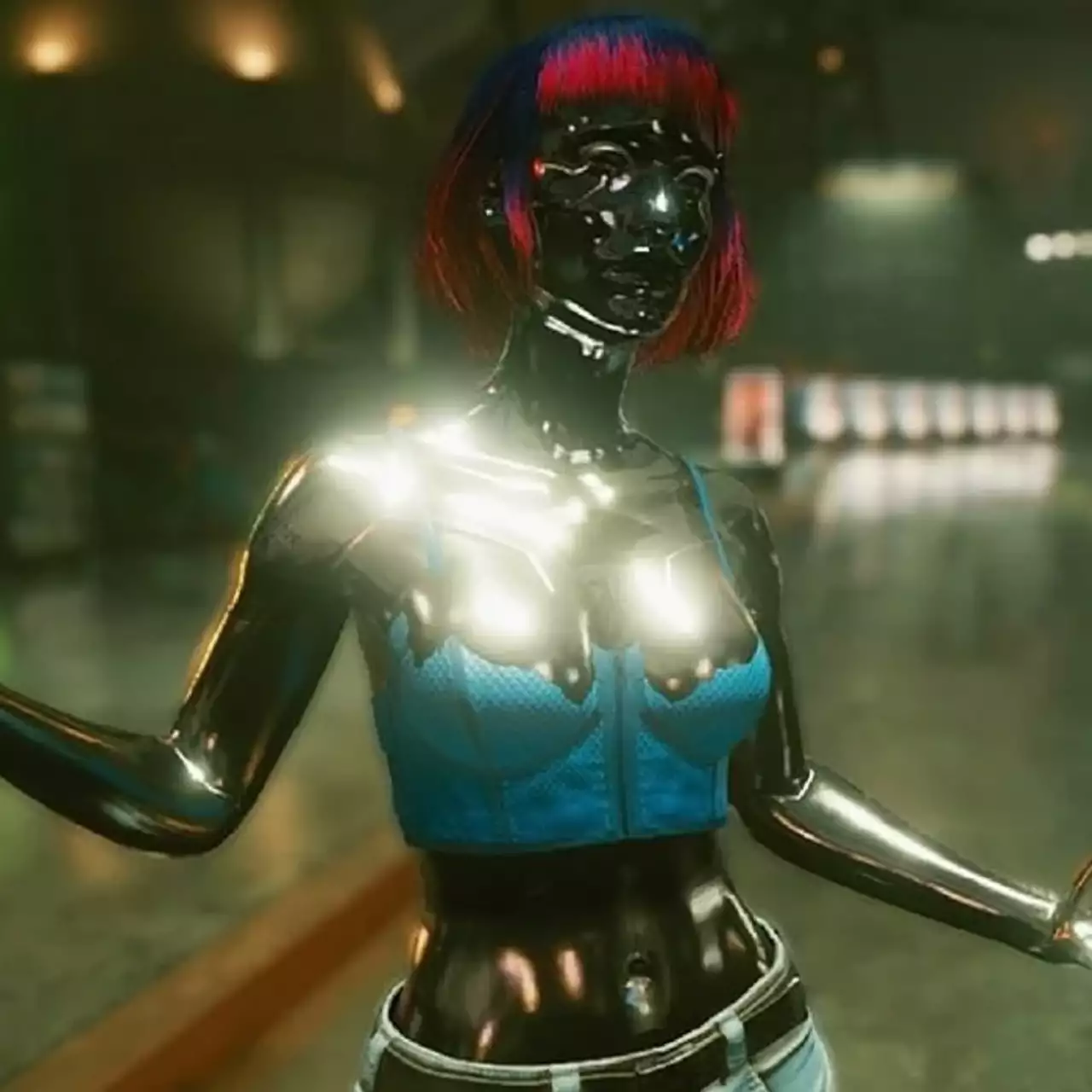 Благодаря моддерам Ви может носить протезы и экипировку NPC в Cyberpunk 2077 Благодаря моддерам Ви может носить протезы и экипировку NPC в Cyberpunk 2077