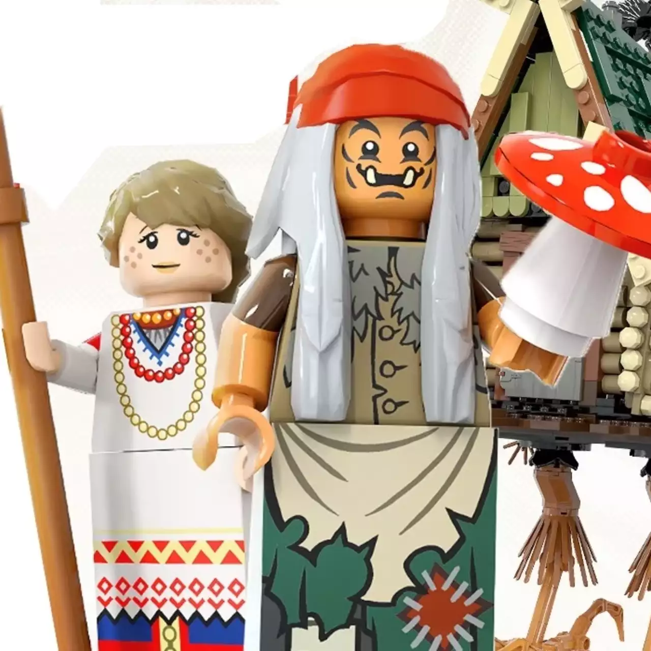 LEGO может выпустить славянский набор с Бабой-Ягой и Избушкой на курьих ножках. Но есть одно условие