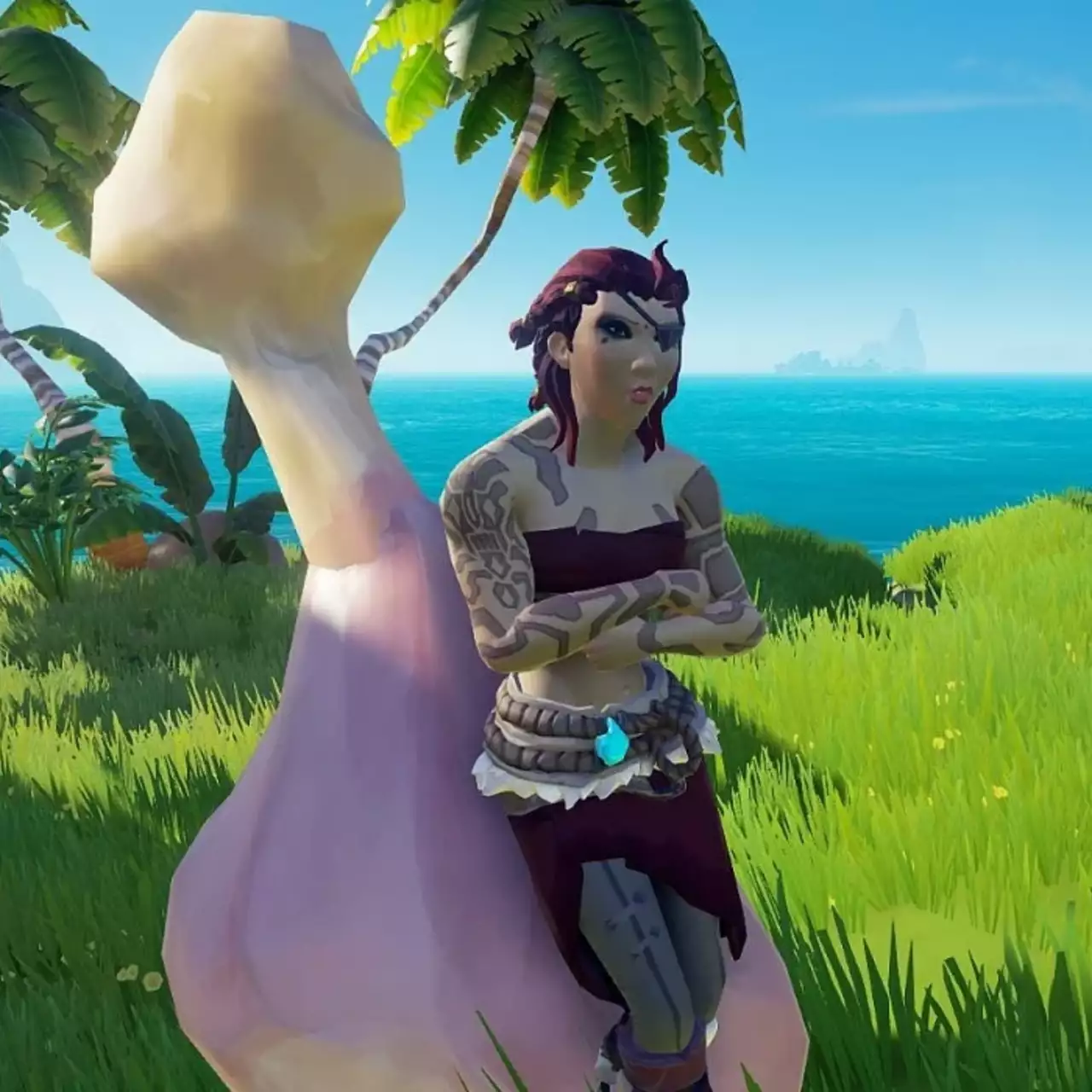 Игроки Sea of Thieves обнаружили гигантскую куриную ножку (фото)