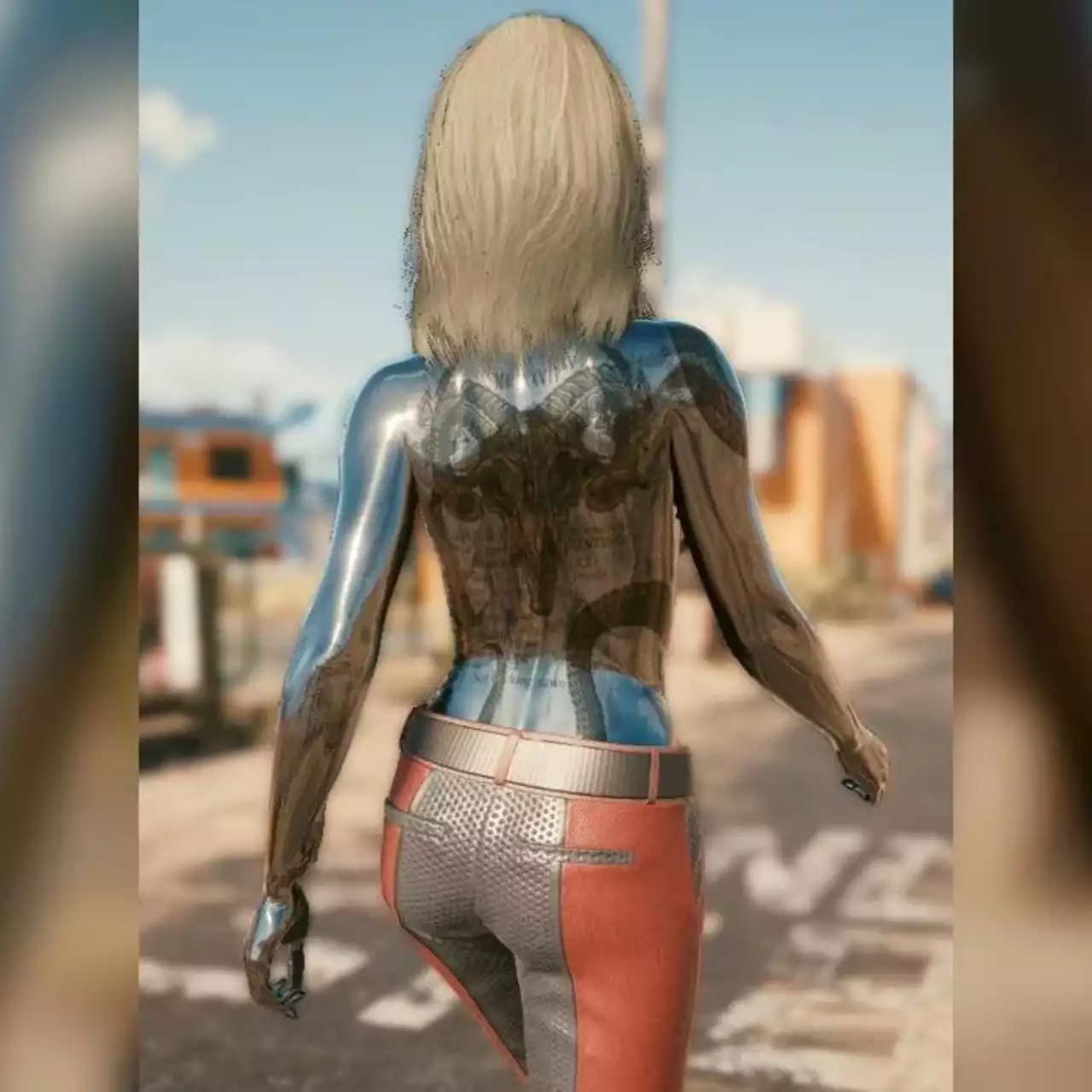 Блестяще выглядит! Ви может теперь получить хромированное тело в Cyberpunk 2077 Блестяще выглядит! Ви может теперь получить хромированное тело в Cyberpunk 2077