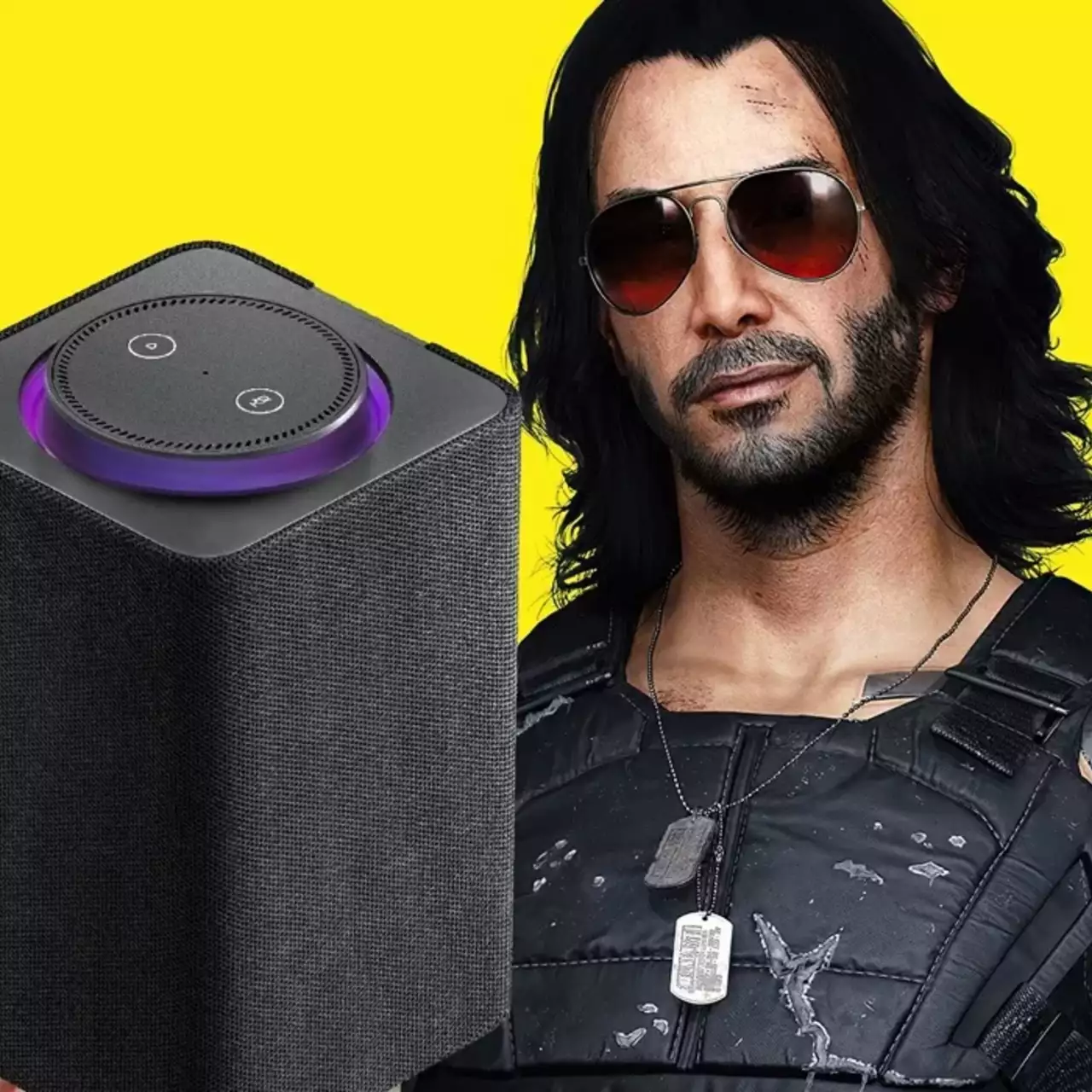 Джонни Сильверхенда и Скиппи из Cyberpunk 2077 превратили в умную колонку. Осторожно: много мата (18+)