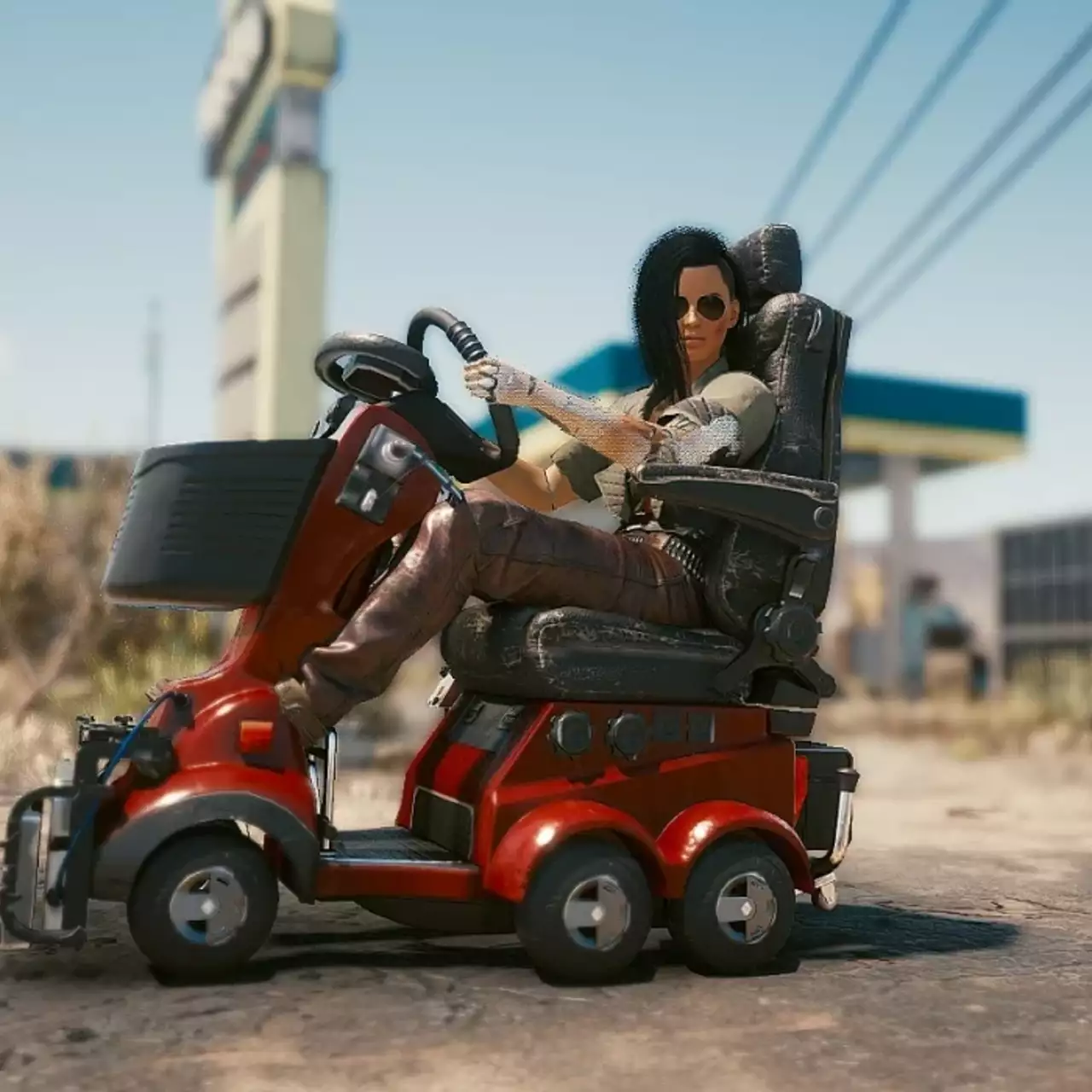 Этот мод превратит некоторые машины в Cyberpunk 2077 в инвалидные коляски с мотором. Они будут очень быстрыми