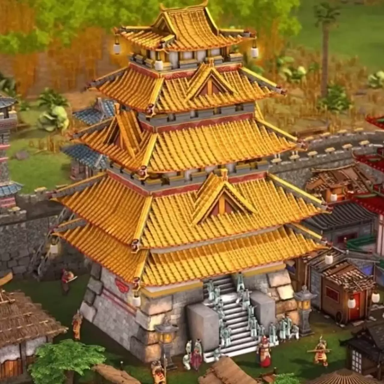 Как поддерживать счастье населения и как увеличить популярность в Stronghold: Warlords Как поддерживать счастье населения и как увеличить популярность в Stronghold: Warlords