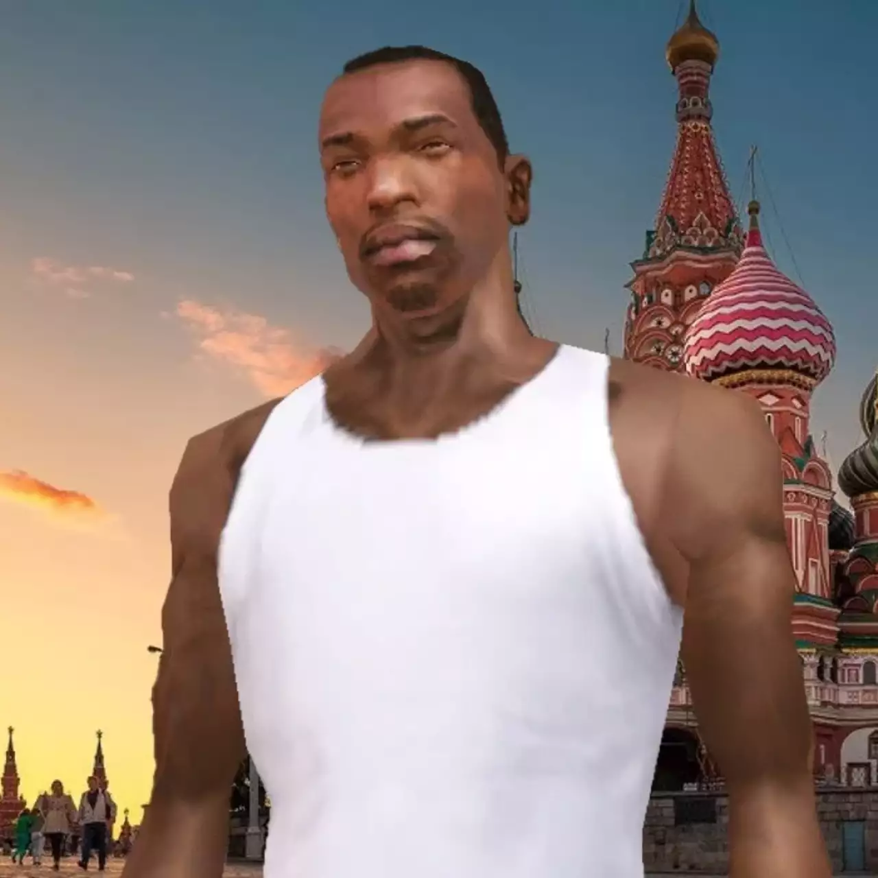 Си-Джей из GTA San Andreas попал в заснеженную Москву — это фанатские ролики российского режиссера