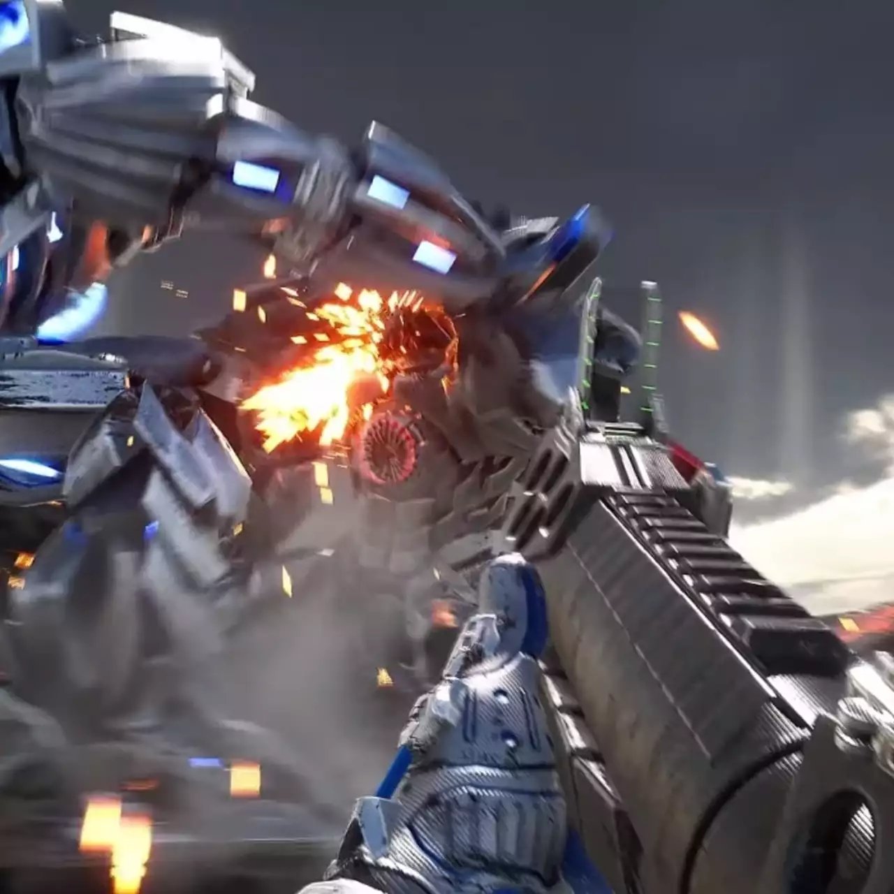 Похоже на Crysis. Опубликован ураганный трейлер шутера ExoMecha со стрельбой, машинами и вертолётами Похоже на Crysis. Опубликован ураганный трейлер шутера ExoMecha со стрельбой, машинами и вертолётами