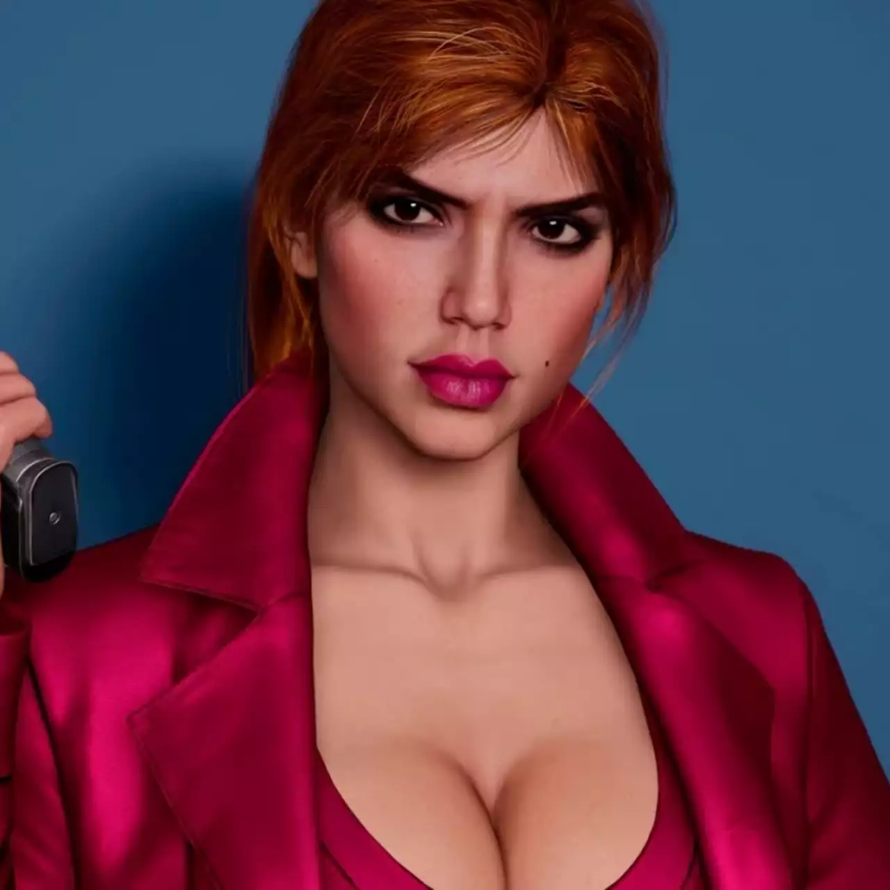 Художник превратил проститутку Мисти из GTA 3 в реальную девушку