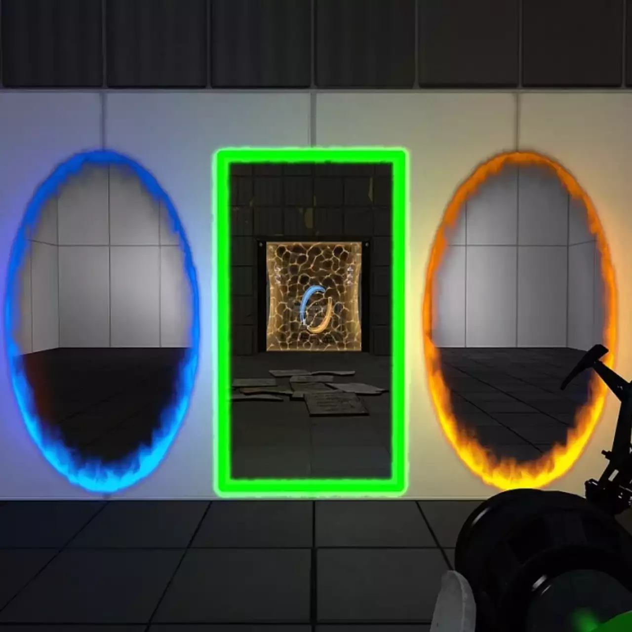Игроки захвалили новый мод для Portal 2, который добавляет третий портал. Его можно бесплатно скачать в Steam