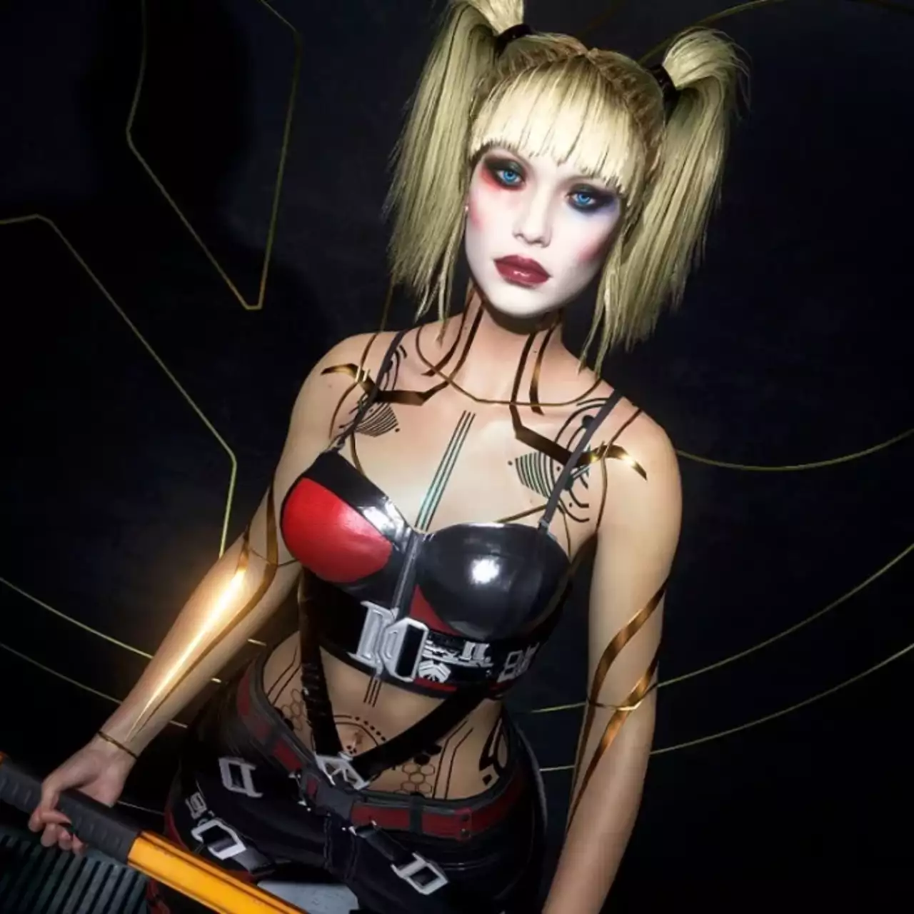 В Cyberpunk 2077 добавили Джокера и Харли Квинн из будущего. Получилось очень аутентично В Cyberpunk 2077 добавили Джокера и Харли Квинн из будущего. Получилось очень аутентично