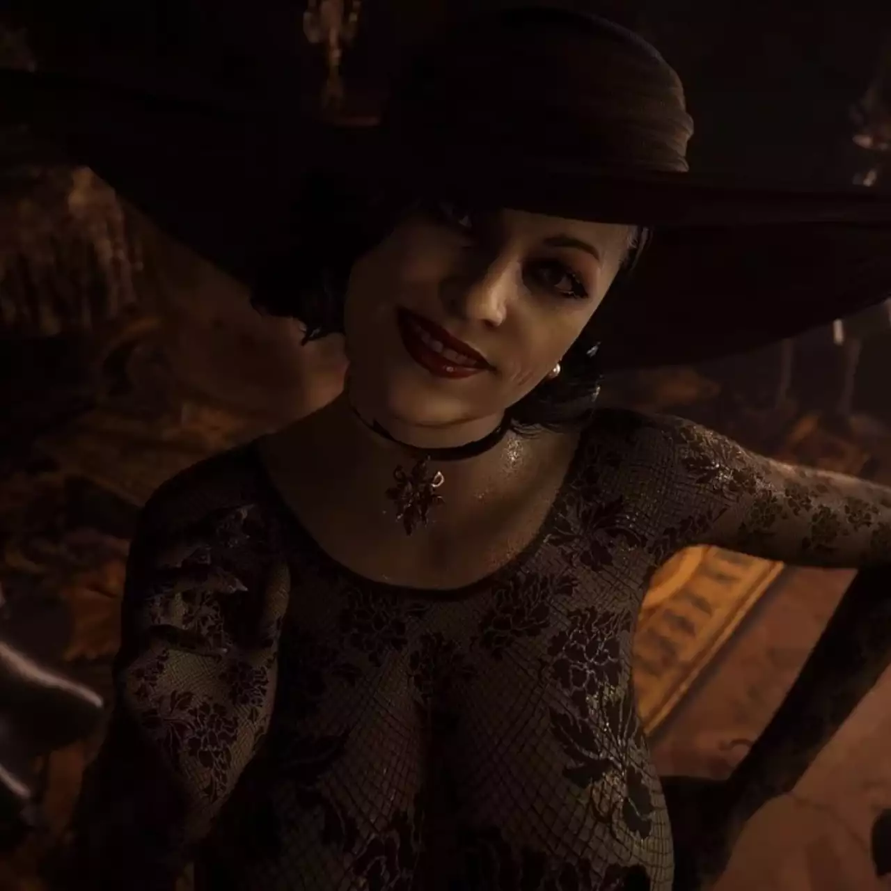 Леди Димитреску сделали еще сексуальнее. Великаншу из Resident Evil Village одели в кружевной наряд — видео Леди Димитреску сделали еще сексуальнее. Великаншу из Resident Evil Village одели в кружевной наряд — видео
