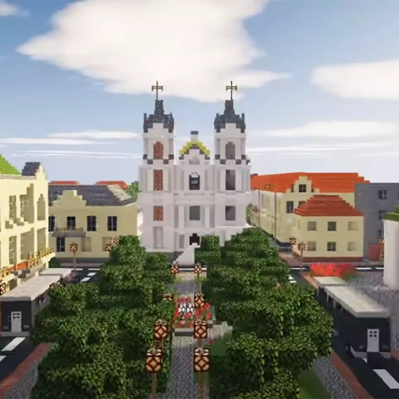 Школьник попал на ТВ, когда воссоздал и показал свой город в Minecraft. Его называют гением Школьник попал на ТВ, когда воссоздал и показал свой город в Minecraft. Его называют гением