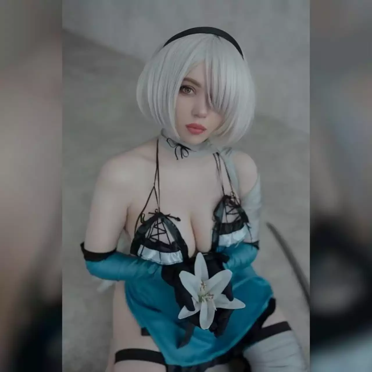 Сексуальная москвичка показала эротичный косплей 2B в костюме Кайнэ из Nier Automata Сексуальная москвичка показала эротичный косплей 2B в костюме Кайнэ из Nier Automata