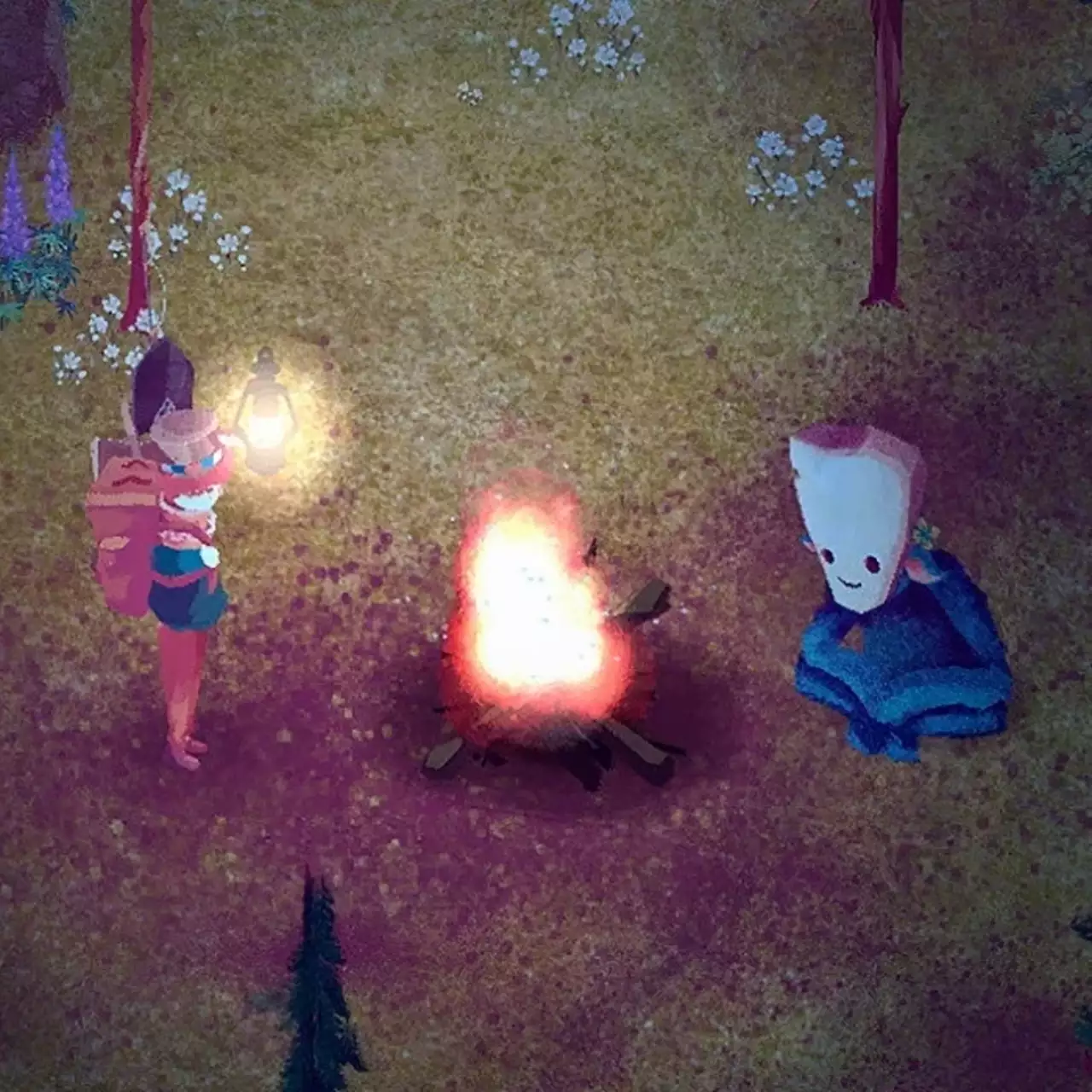 В Steam выйдет медитативный симулятор жизни с милыми персонажами и необычной графикой