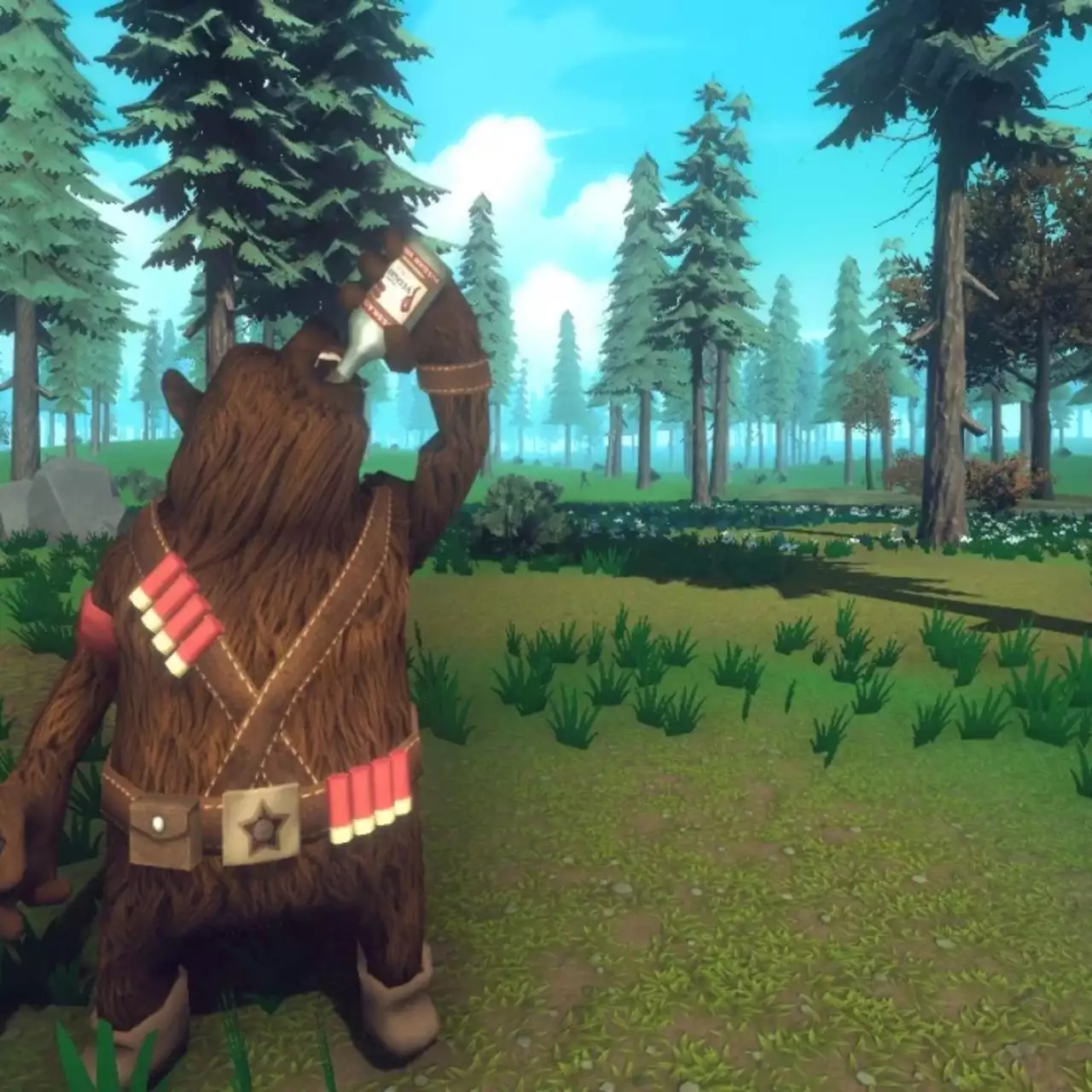 В Steam вышла игра про русского медведя Бориса с балалайкой, водкой и «калашом» В Steam вышла игра про русского медведя Бориса с балалайкой, водкой и «калашом»