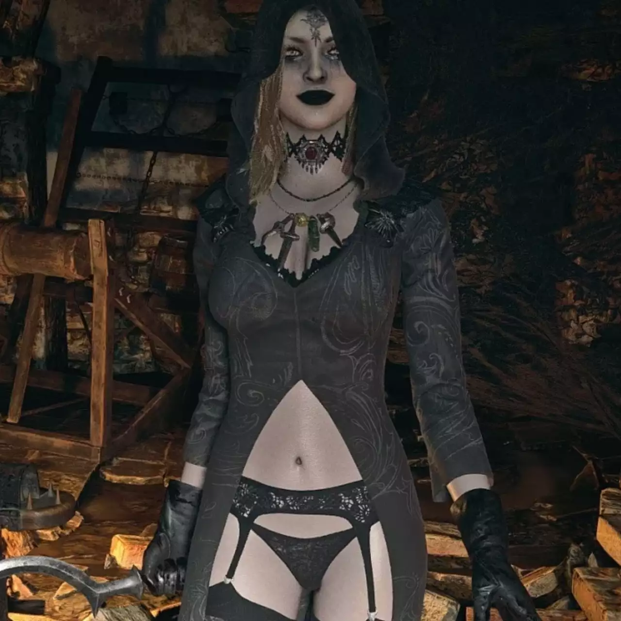Лучшие моды для Resident Evil Village — паровозик Димитреску, дочери в сексуальных костюмах, Данте-Гейзенберг, Пудж-Герцог и другие абсурдные изменения персонажей и оружия