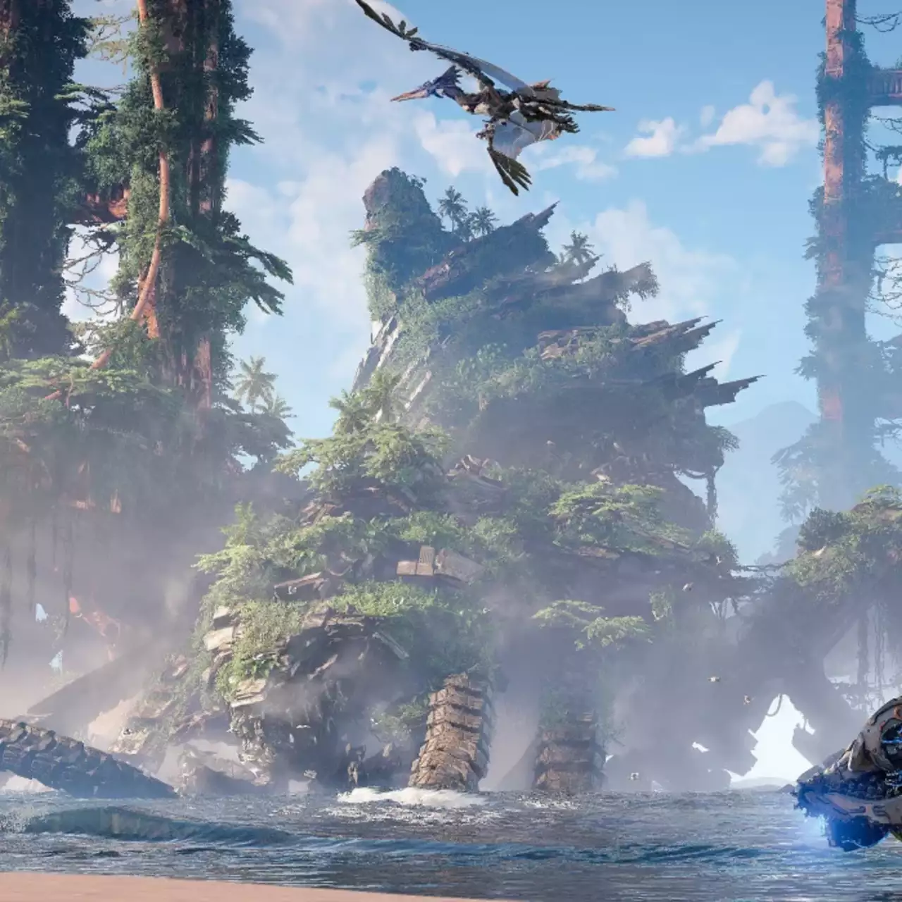Ютубер сравнил кадры Horizon Forbidden West с местами из реального мира — видео Ютубер сравнил кадры Horizon Forbidden West с местами из реального мира — видео