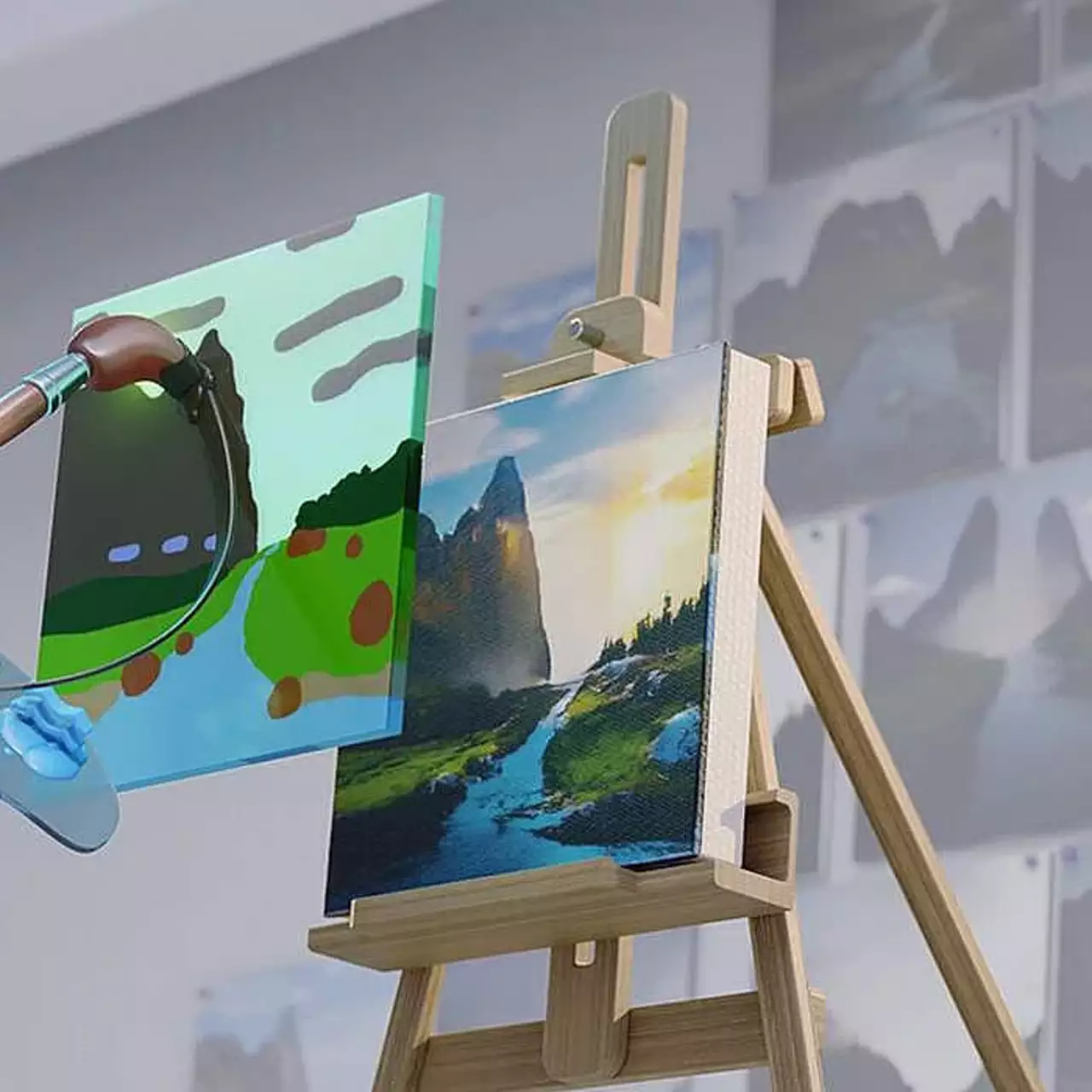 NVIDIA выпустила приложение Canvas, которое сделает из мазни настоящий шедевр. Вот в чём тут секрет NVIDIA выпустила приложение Canvas, которое сделает из мазни настоящий шедевр. Вот в чём тут секрет