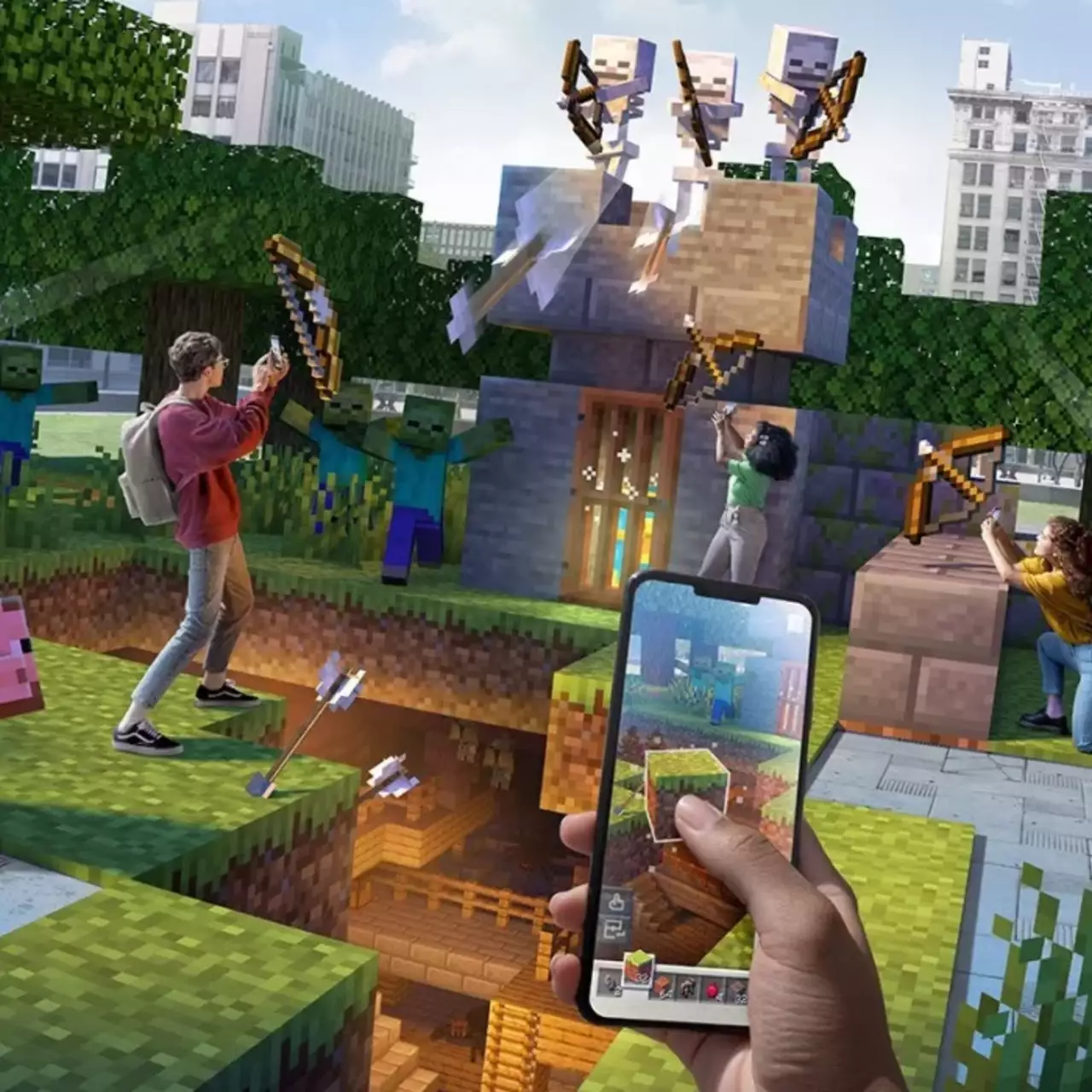 Microsoft закрыла Minecraft в дополненной реальности Microsoft закрыла Minecraft в дополненной реальности