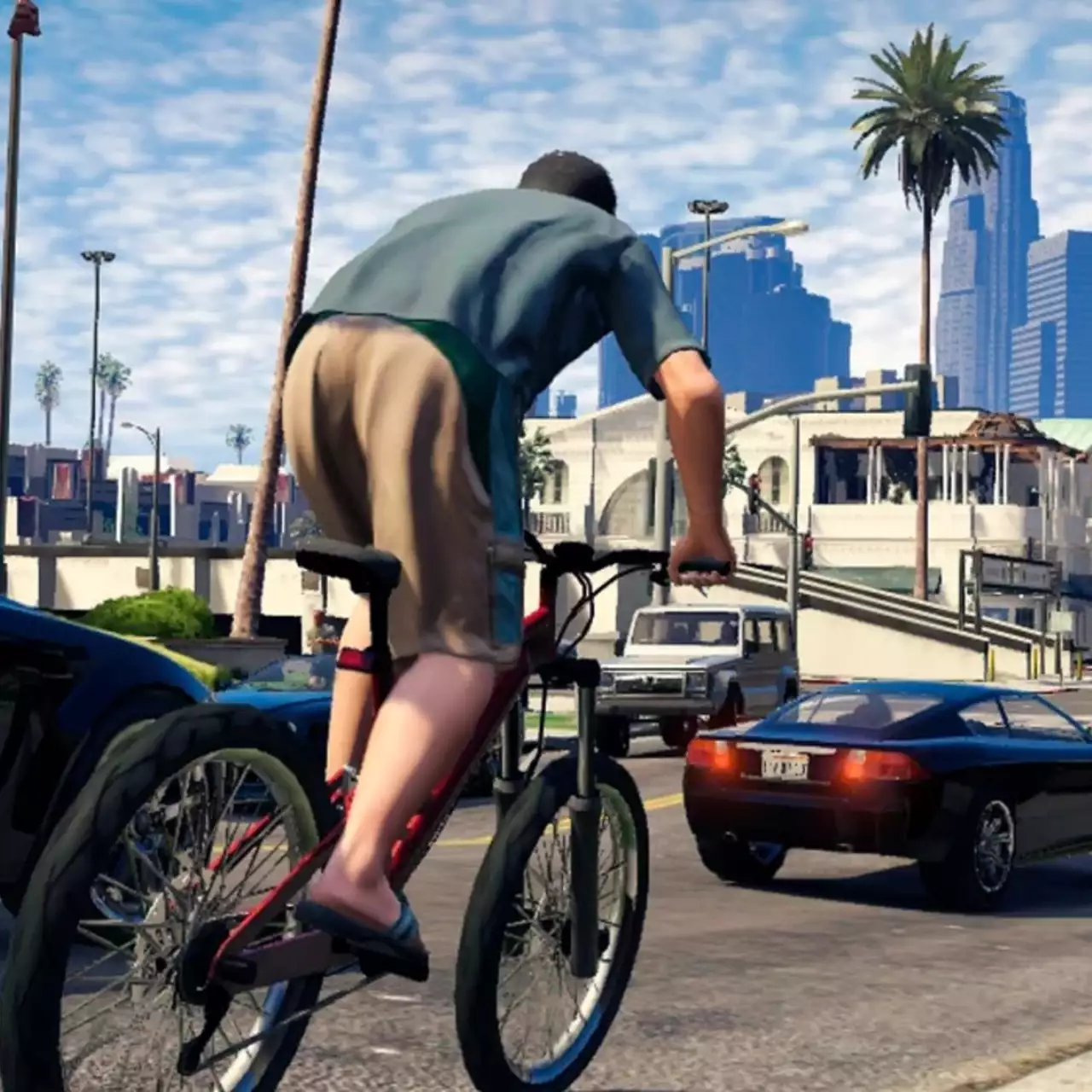 Cпустя 8 лет в GTA Online нашли забавный баг, позволяющий велосипедисту обогнать спорткар