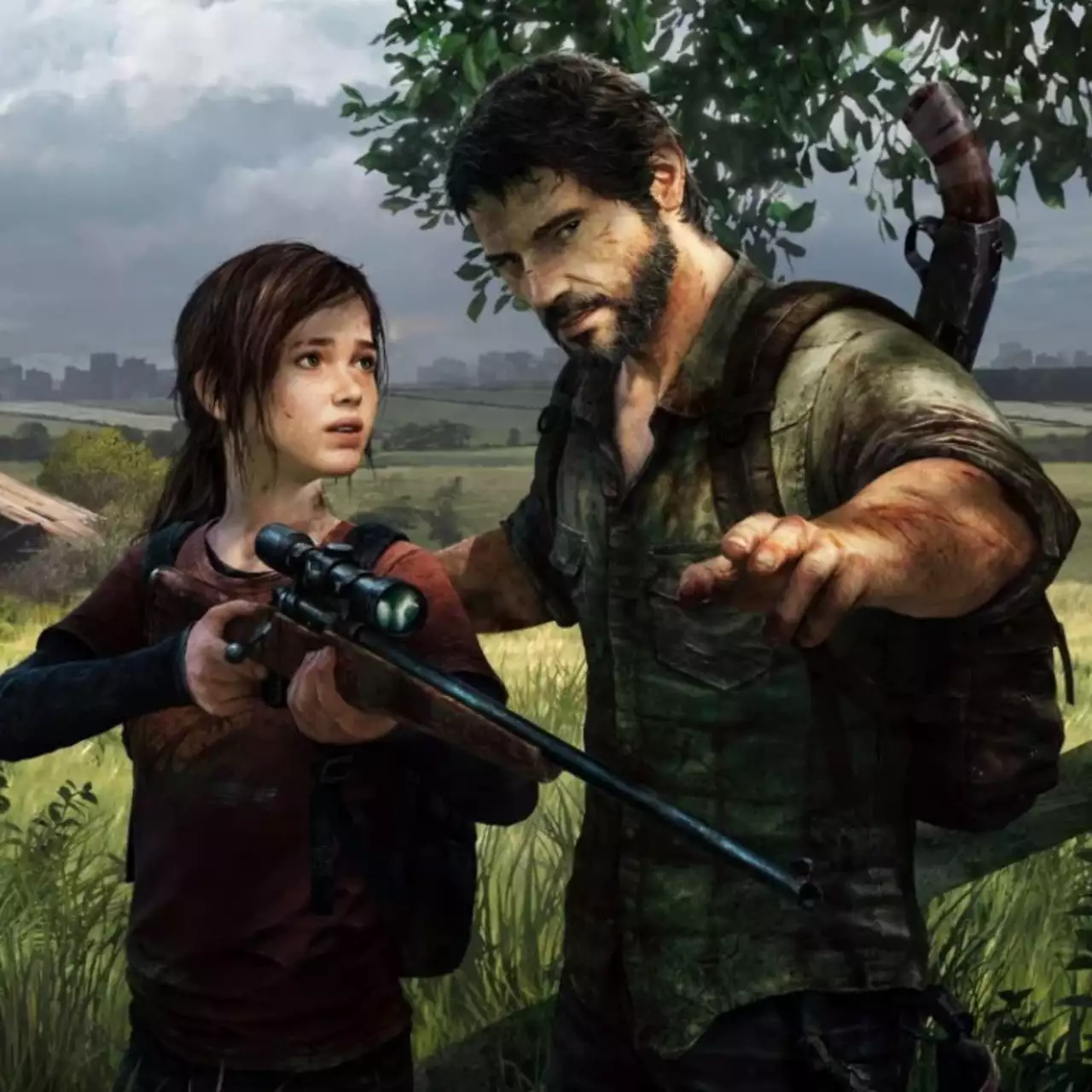 На фотографии со съёмок сериала по The Last of Us показали Джоэла, его дочь Сару и брата Томми На фотографии со съёмок сериала по The Last of Us показали Джоэла, его дочь Сару и брата Томми