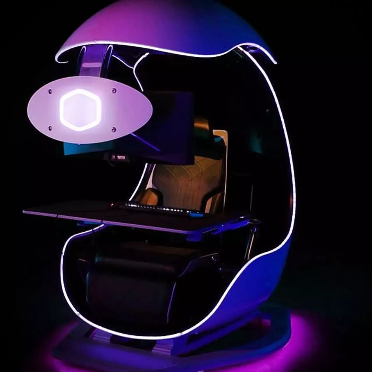 Cooler Master представила игровое кресло будущего — с поддержкой спины и хорошим звуком Cooler Master представила игровое кресло будущего — с поддержкой спины и хорошим звуком