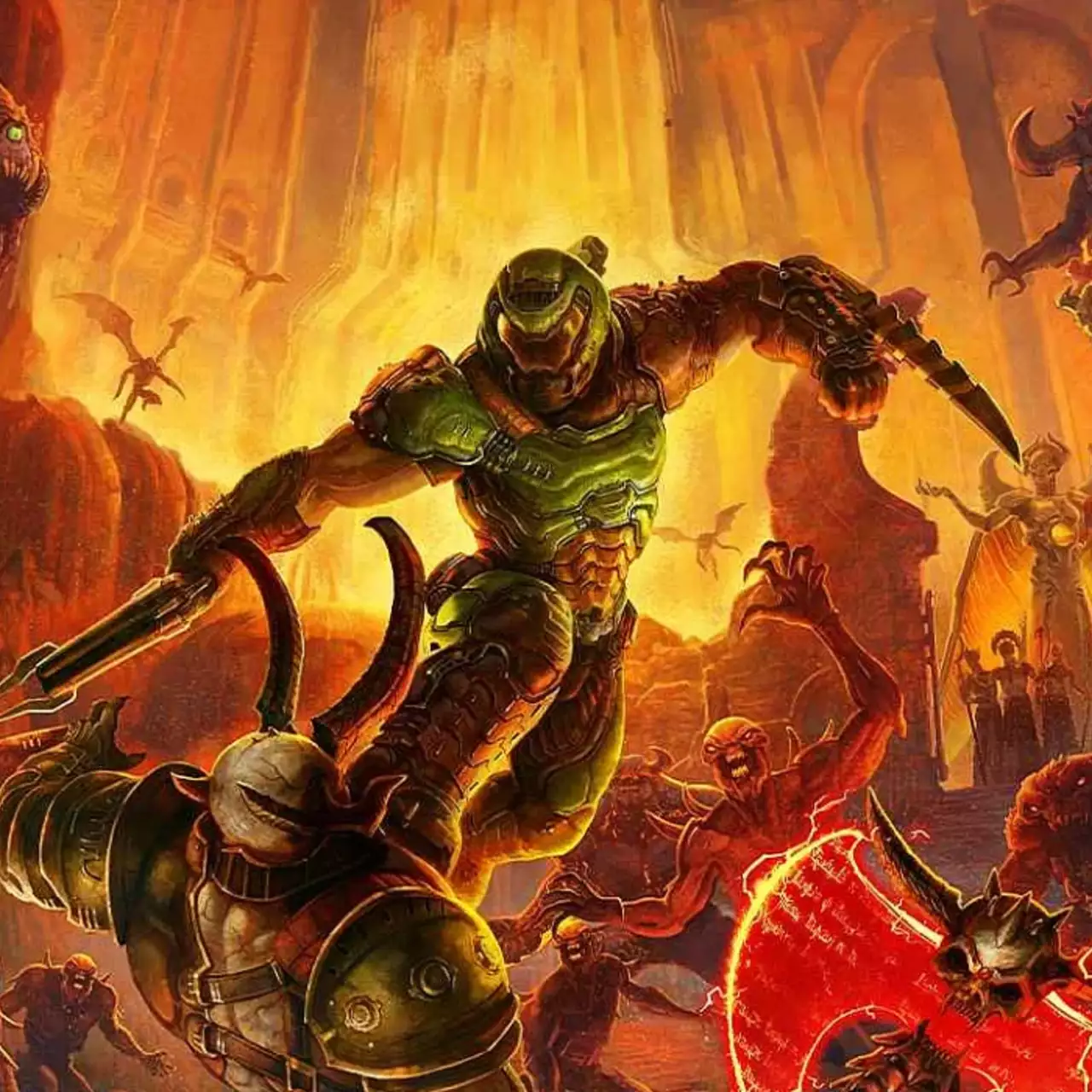 Ютубер сыграл метал-версии треков из Cyberpunk 2077, Mass Effect 2 и Bloodborne в духе Doom Eternal