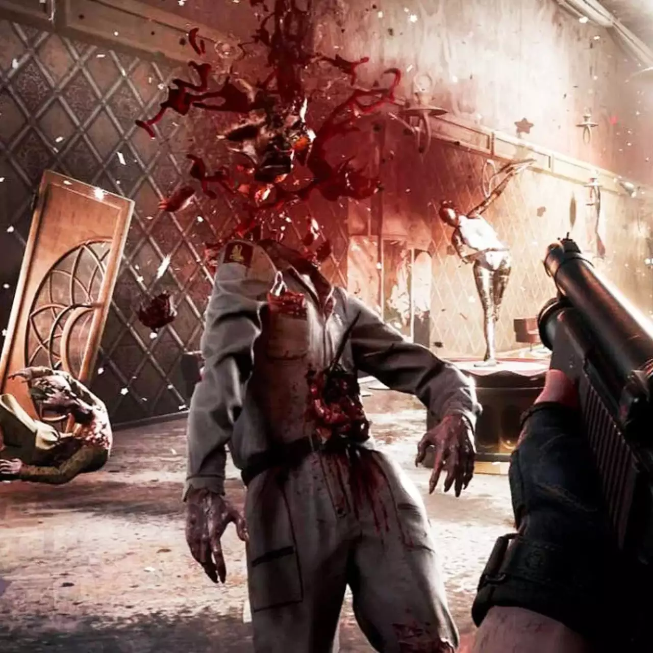 Авторы отечественного шутера Atomic Heart рассказали о системных требованиях, транспорте, концовках и DLC