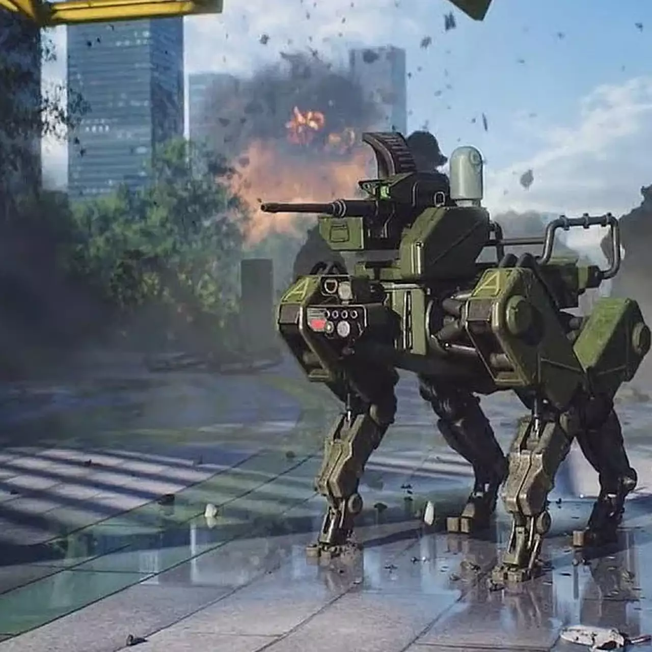 Как в Battlefield 2042. Xiaomi представила робота-собаку по цене топового iPhone Как в Battlefield 2042. Xiaomi представила робота-собаку по цене топового iPhone