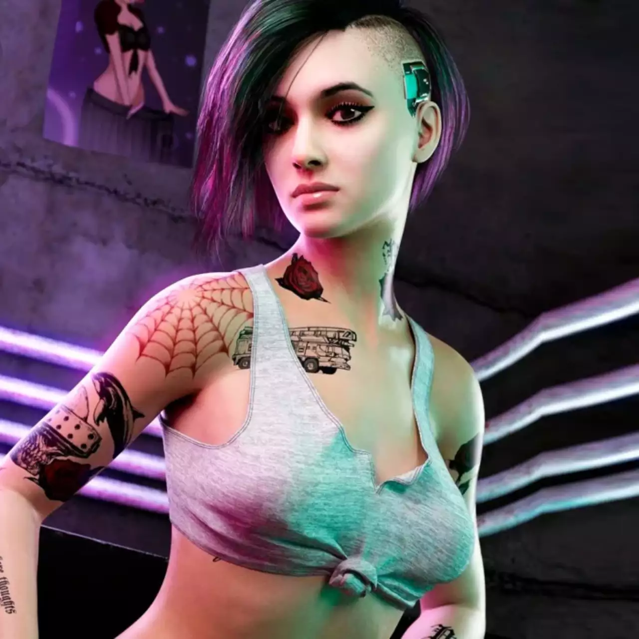 Анонсирована фигурка Джуди из Cyberpunk 2077, с которой можно снять одежду и увидеть её прелести Анонсирована фигурка Джуди из Cyberpunk 2077, с которой можно снять одежду и увидеть её прелести