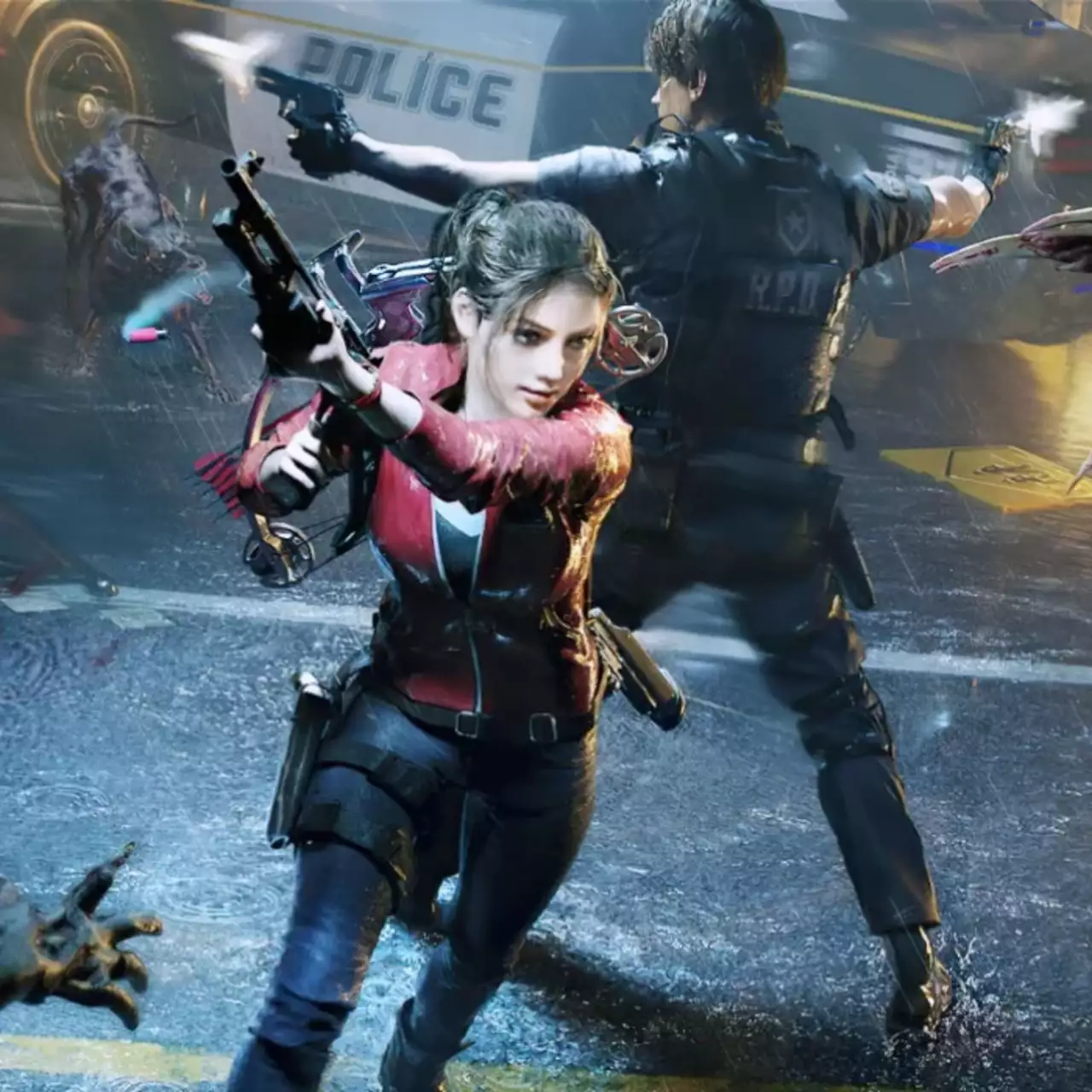 Появились первые кадры нового фильма по Resident Evil — на них показали Леона, Клэр, Криса и Джилл