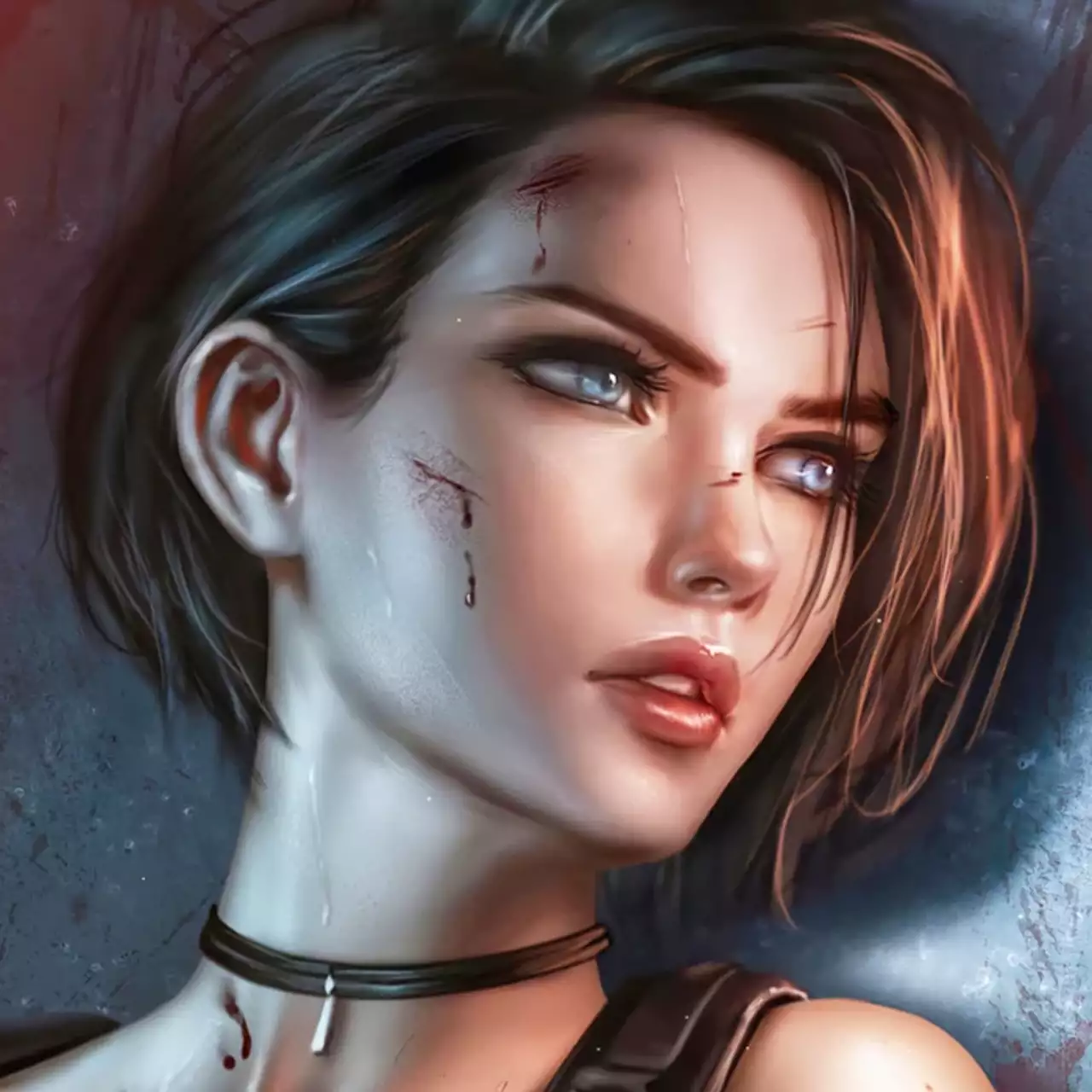 Джилл Валентайн в Resident Evil 3 оголили живот и сделали похожей на персонажа Cyberpunk 2077 Джилл Валентайн в Resident Evil 3 оголили живот и сделали похожей на персонажа Cyberpunk 2077