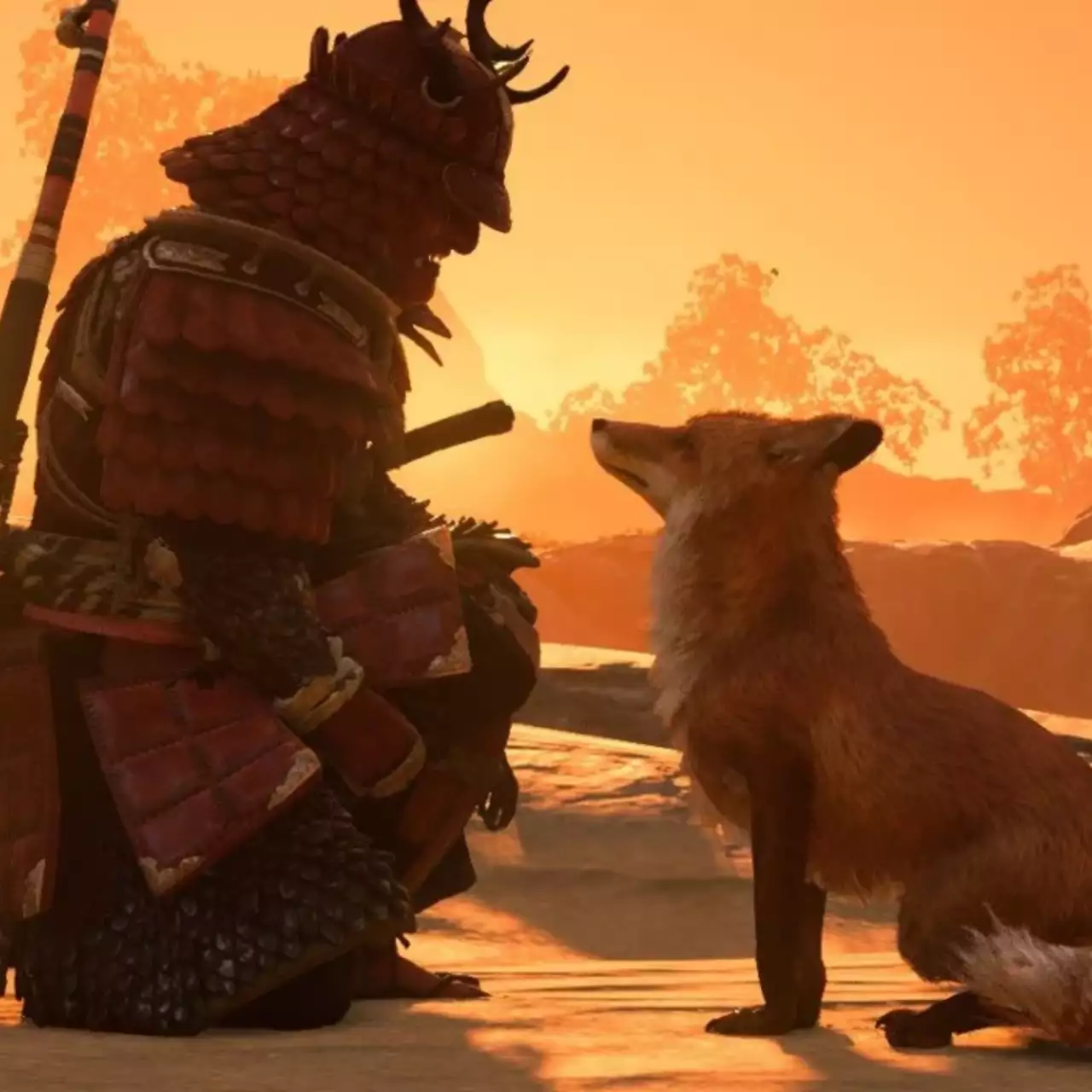Лисы в Ghost of Tsushima научились мило танцевать. Их анимации основаны на меме с собакой