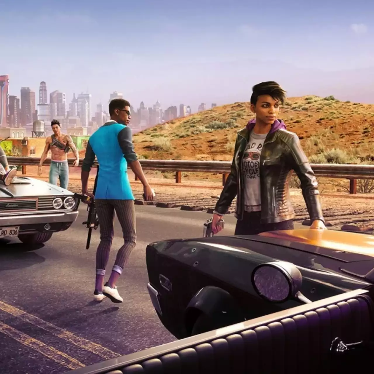 На видео показали большой открытый мир новой Saints Row, которую называют клоном GTA