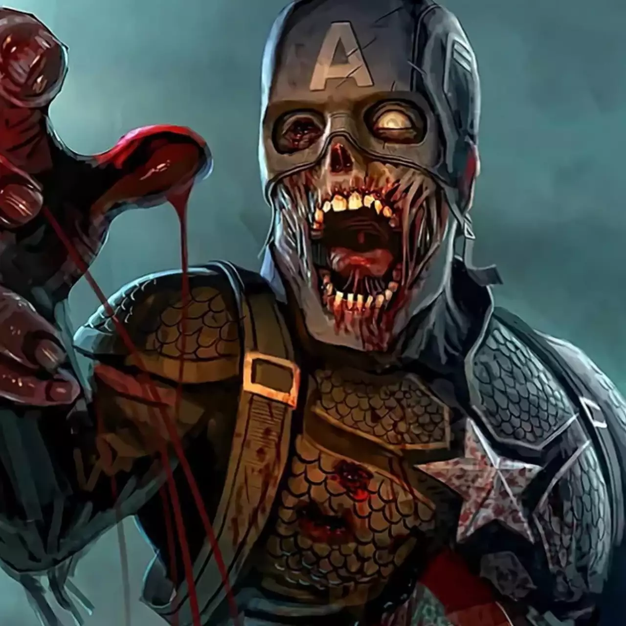 Художник из Marvel превратил Капитана Америку и Соколиного Глаза в зомби и показал, что получилось Художник из Marvel превратил Капитана Америку и Соколиного Глаза в зомби и показал, что получилось