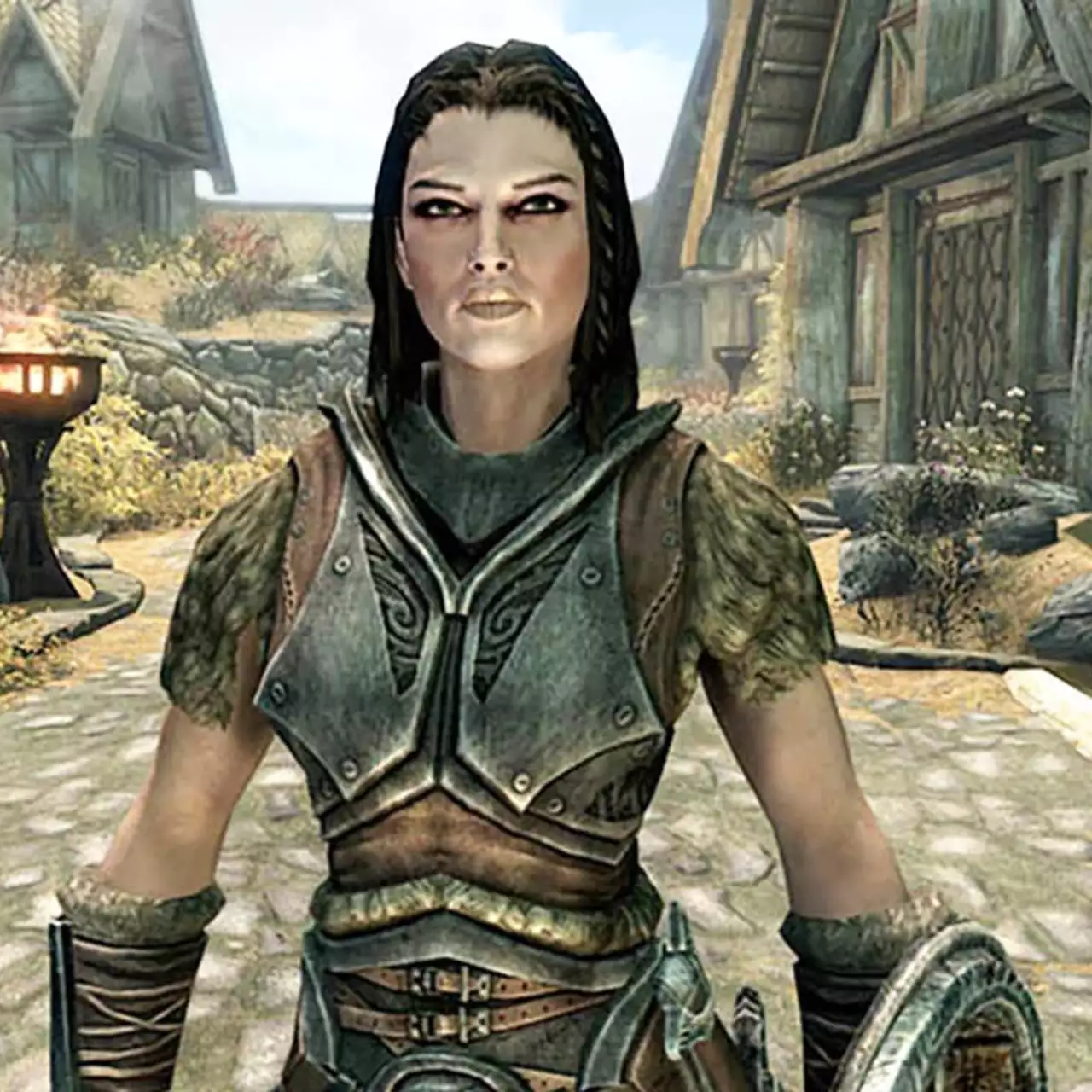 Фанат показал персонажей Skyrim в виде красивых девушек. Одна из них похожа на Монику Беллуччи