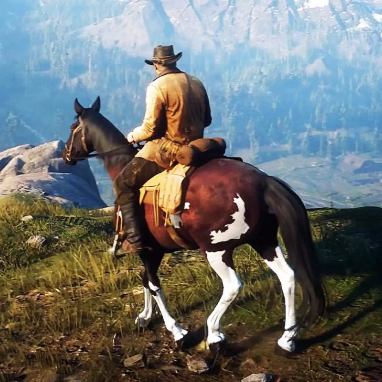 Два фаната всего за неделю создали клон Red Dead Redemption — выглядит очень кринжово Два фаната всего за неделю создали клон Red Dead Redemption — выглядит очень кринжово