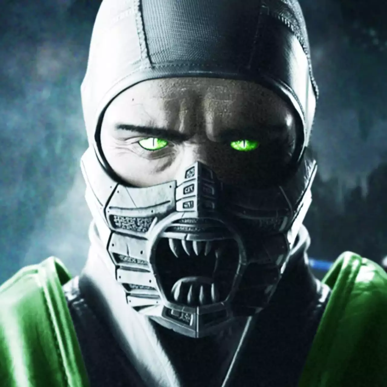 Эд Бун показал Рептилию из Mortal Kombat с разорванной маской. Под ней острые зубы и чешуя